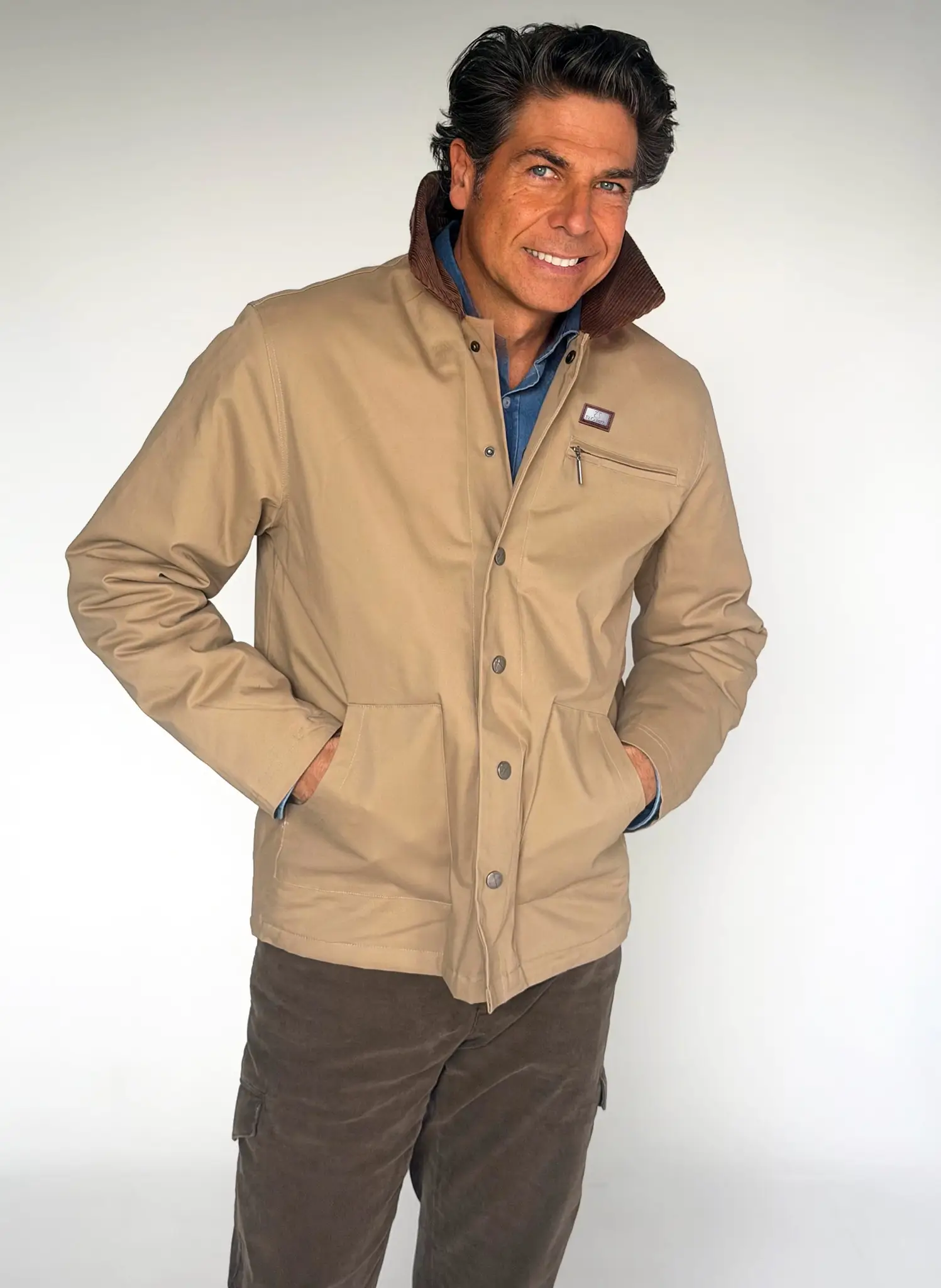 Cazadora Camel Hombre - Image 3