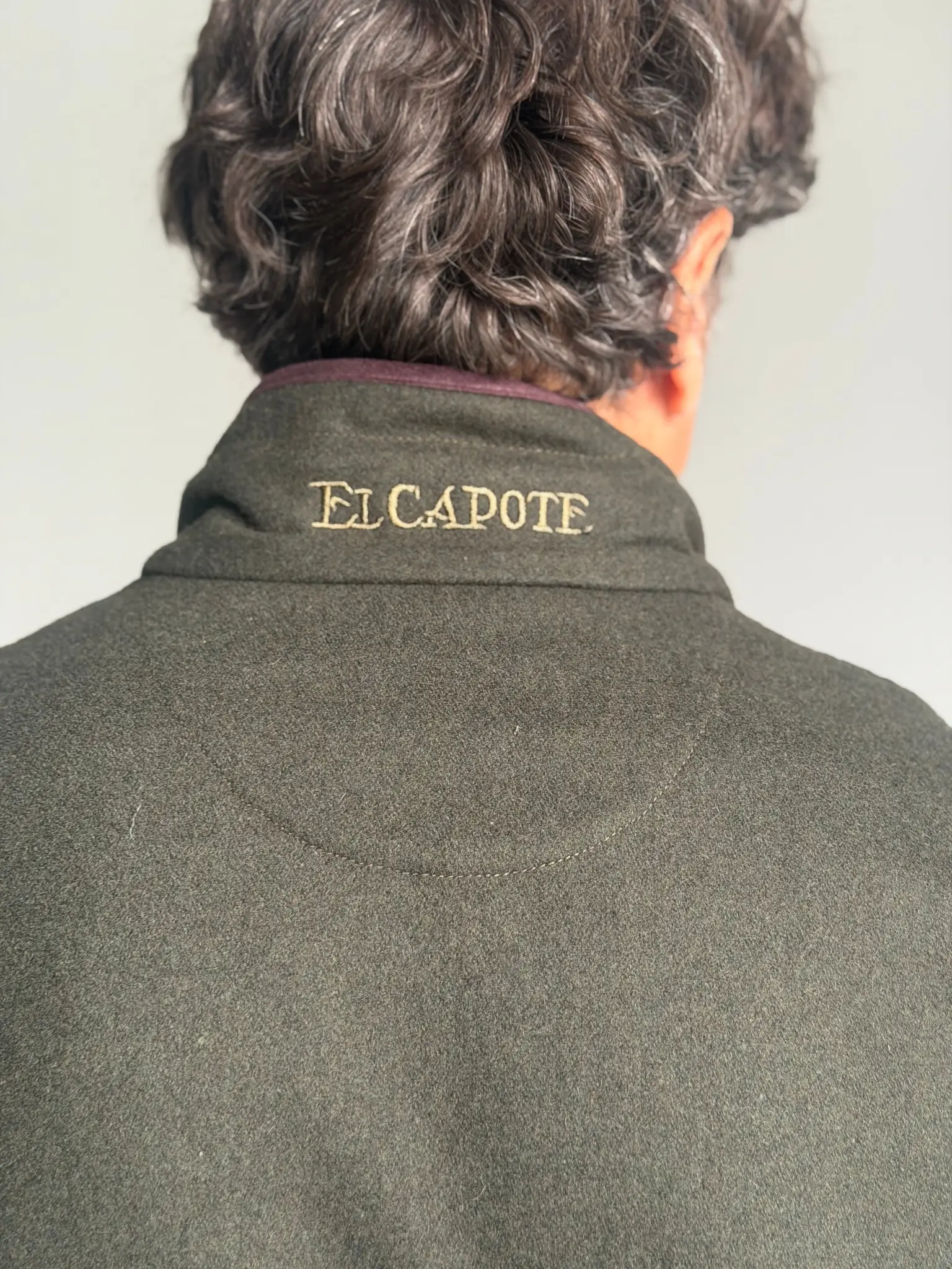Chaqueta Loden Verde Kaki Hombre - Image 3