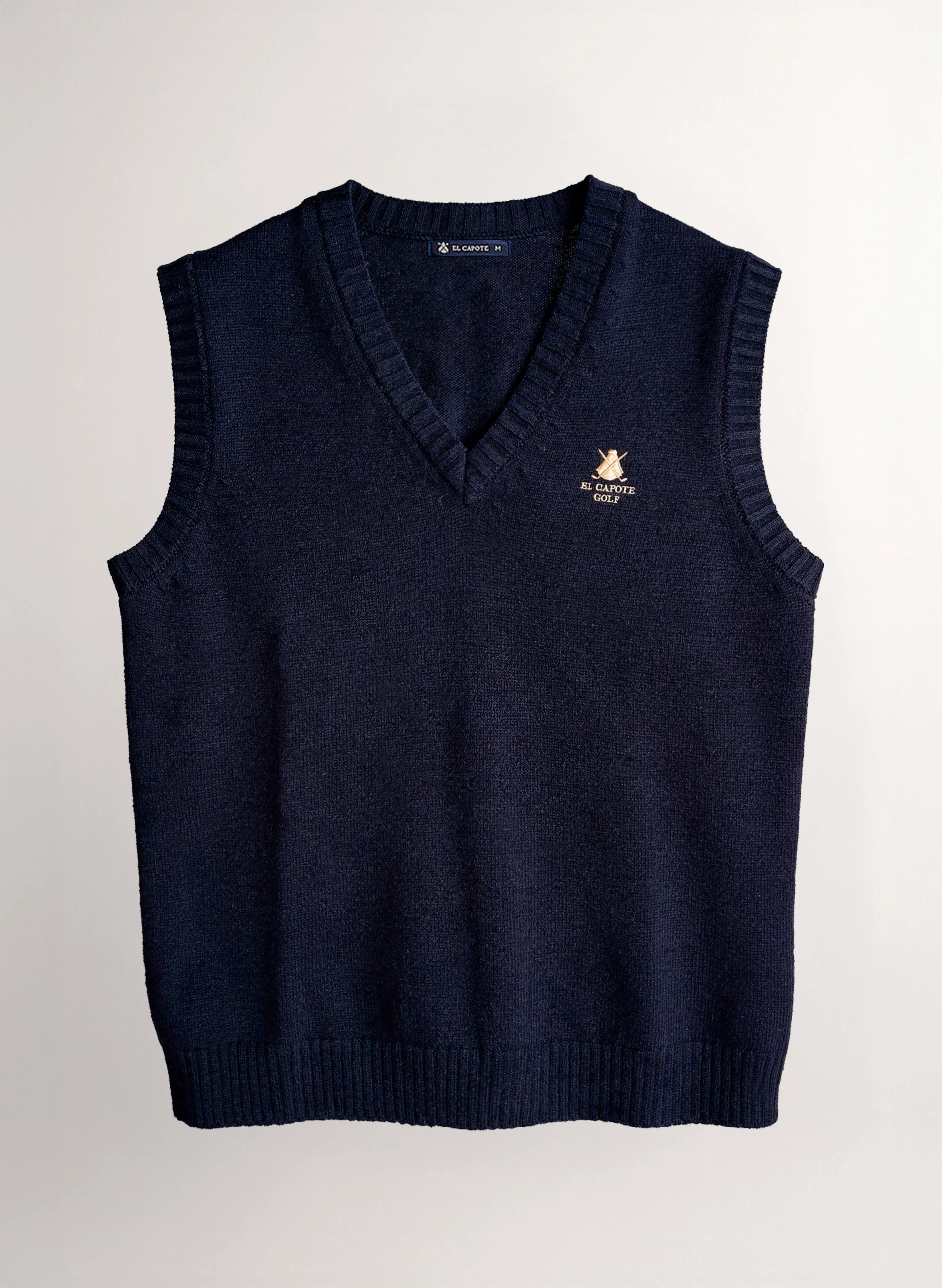 Chaleco Lambswool Azul Hombre - Image 2