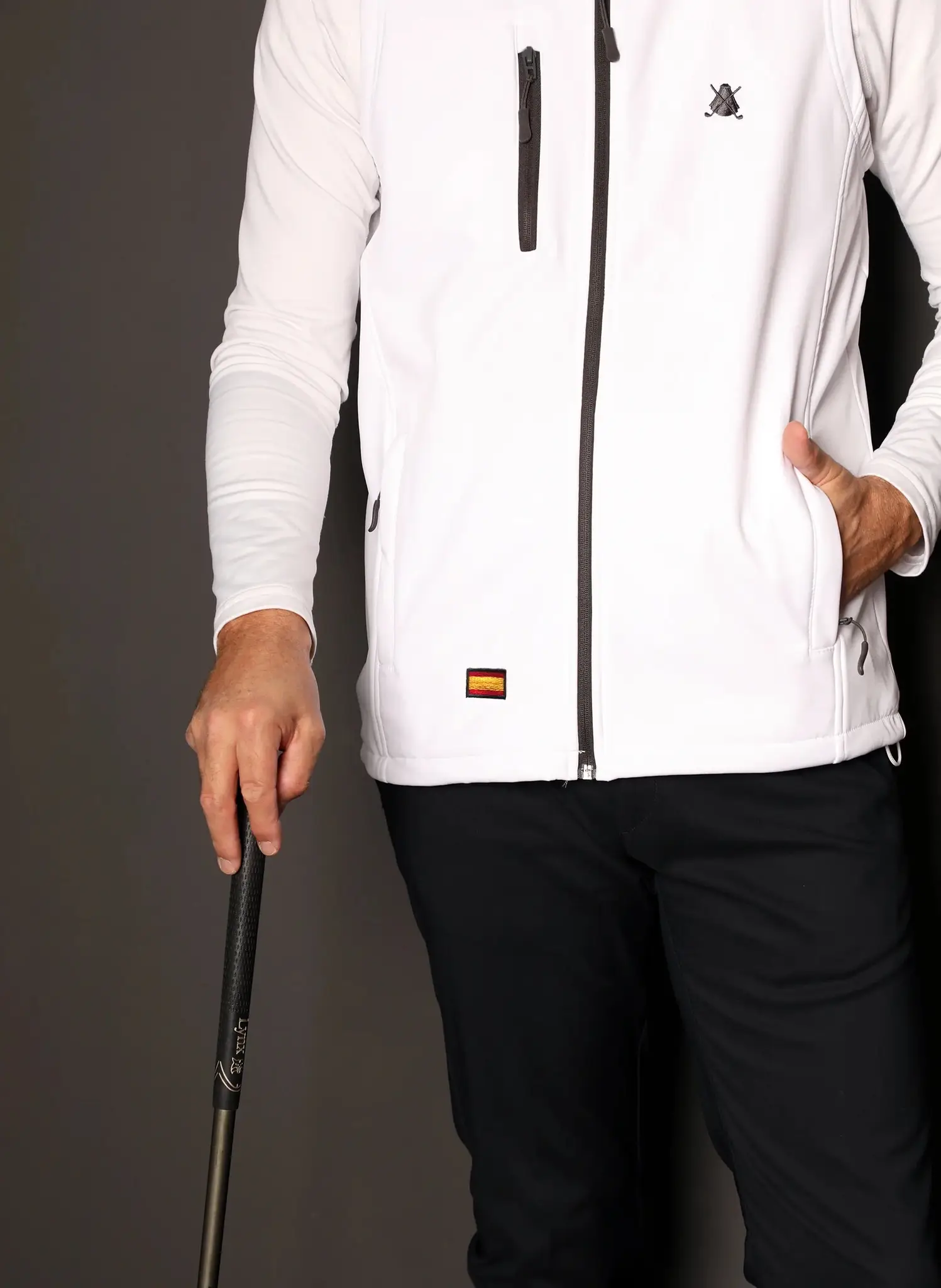 Chaleco Técnico Soft Blanco Hombre - Image 5