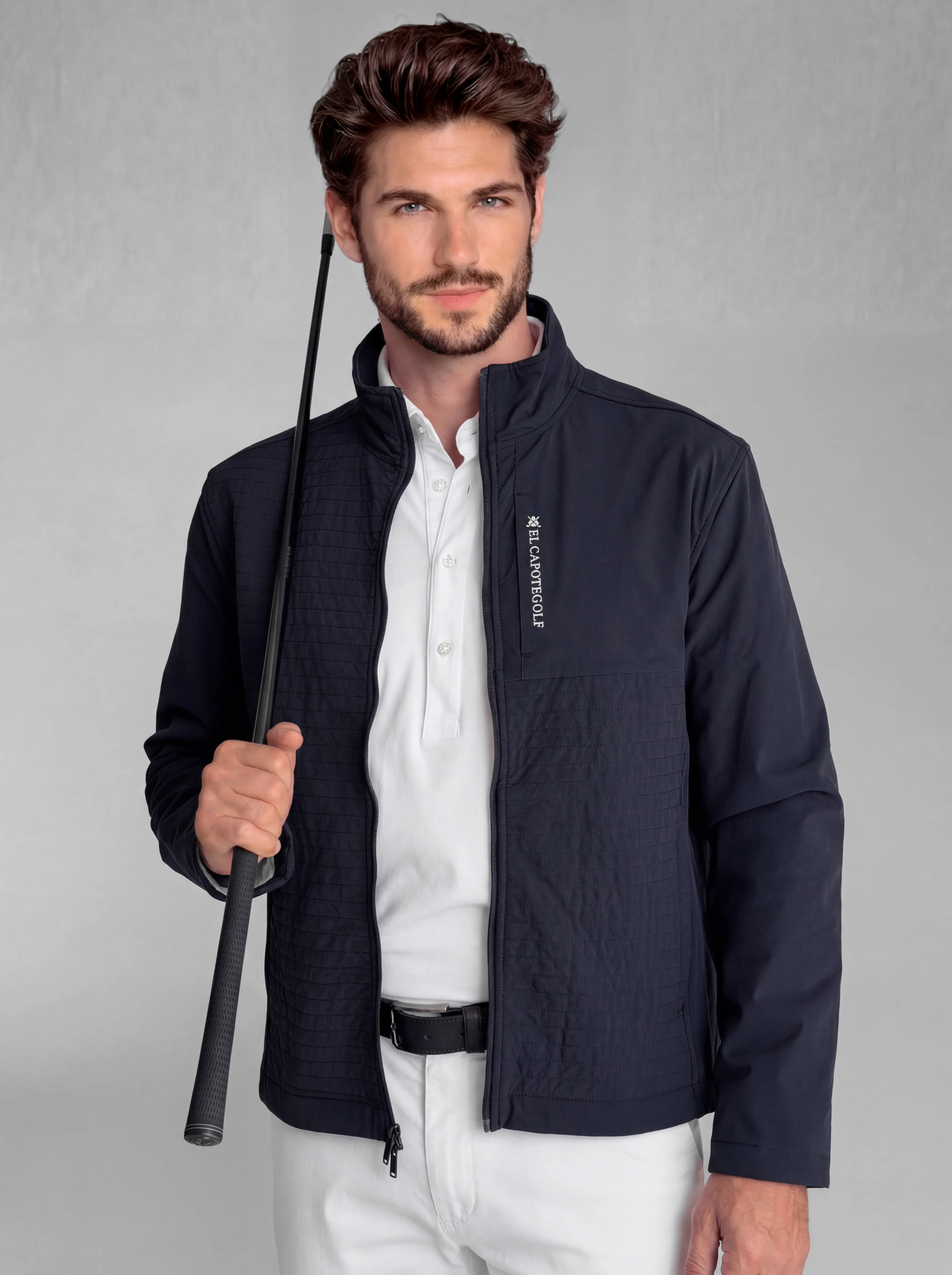 Chaqueta Azul Marino Golf Hombre - Image 3