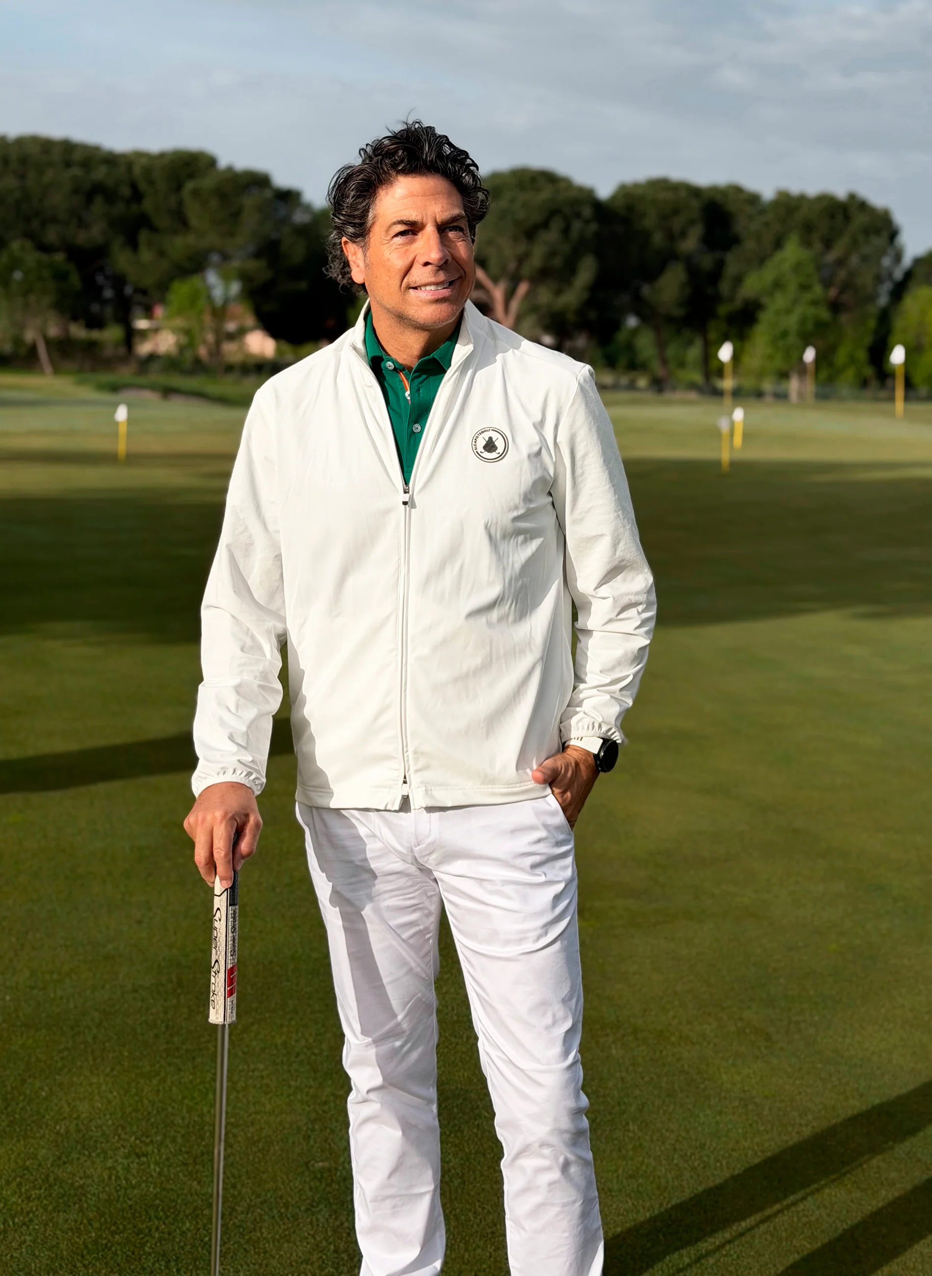Chaqueta Blanca Técnica Hombre - Image 3