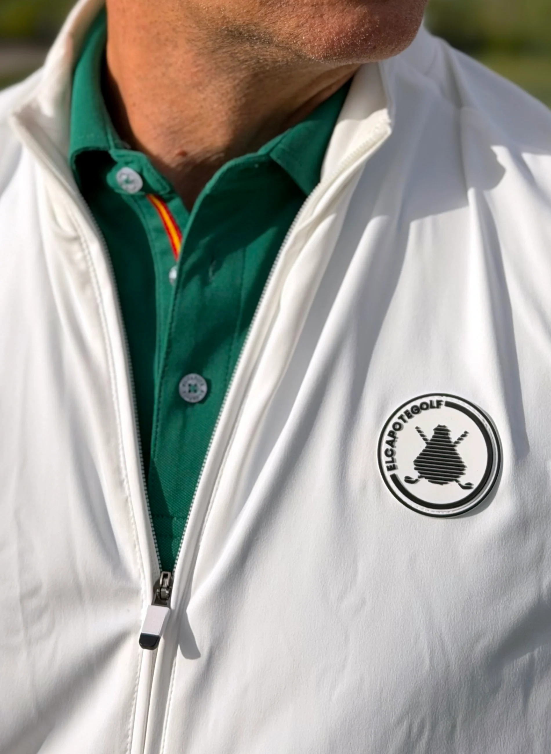 Chaqueta Blanca Técnica Hombre - Image 5