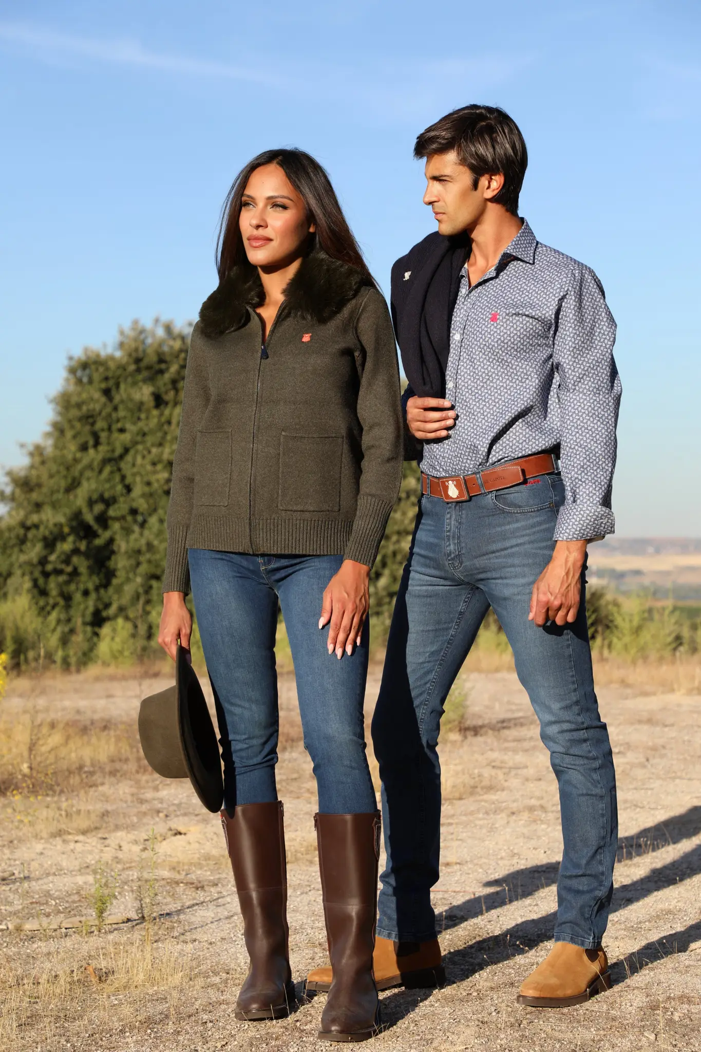Chaqueta Verde Kaki Cuello Pelo Desmontable Mujer - Image 5