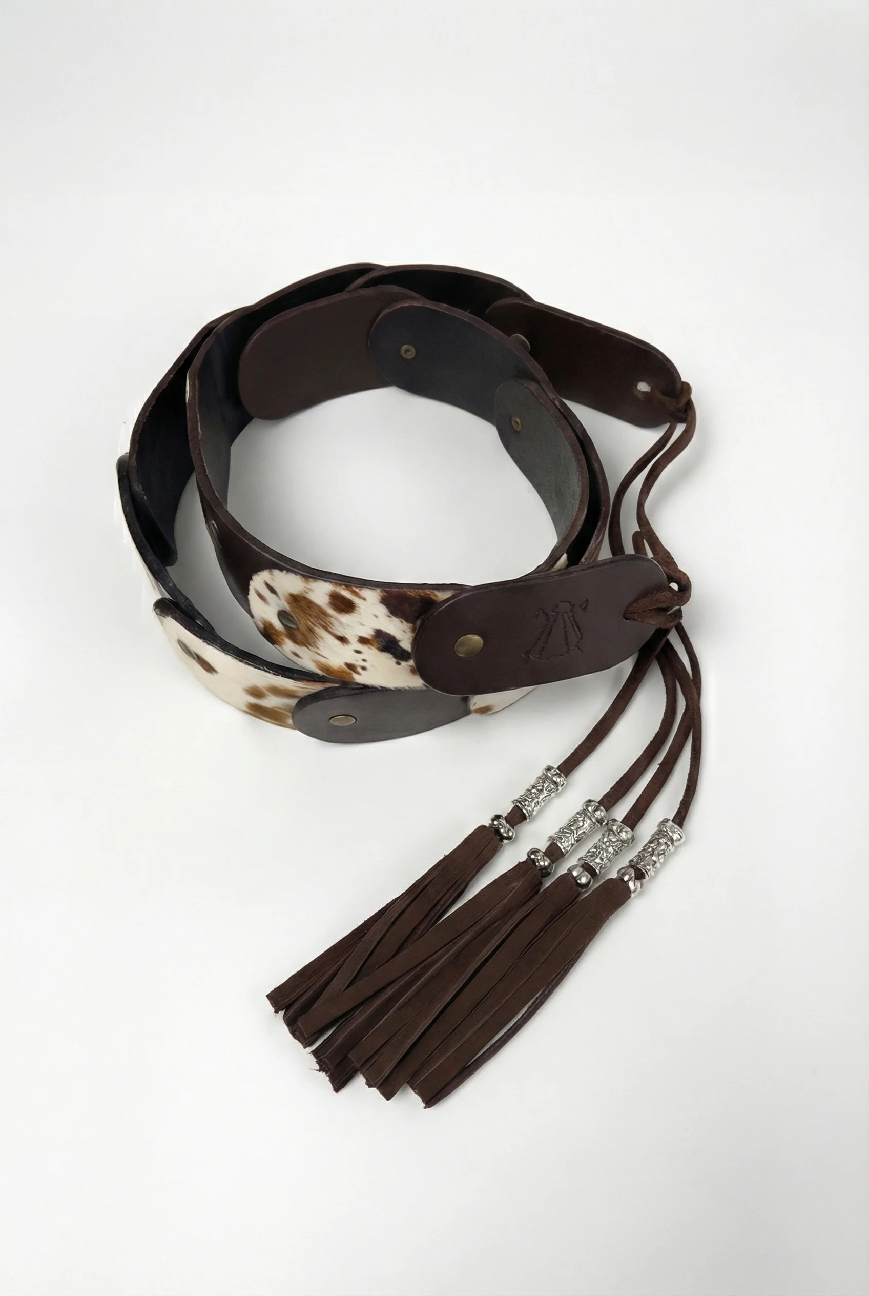Cinturón Cadera piel y pelo de Vaca Mujer - Image 6