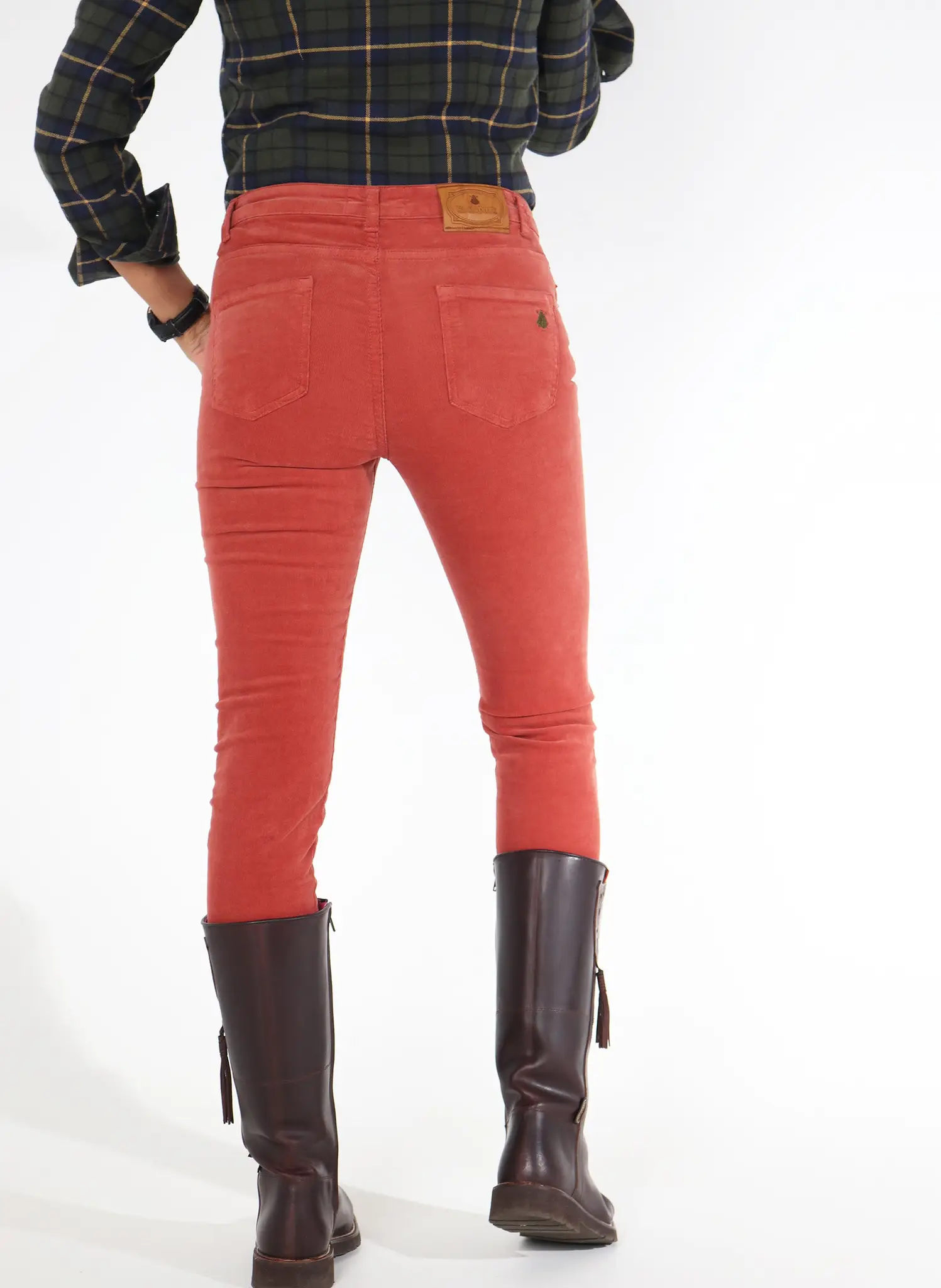 Pantalón Teja Micro Pana Mujer - Image 2