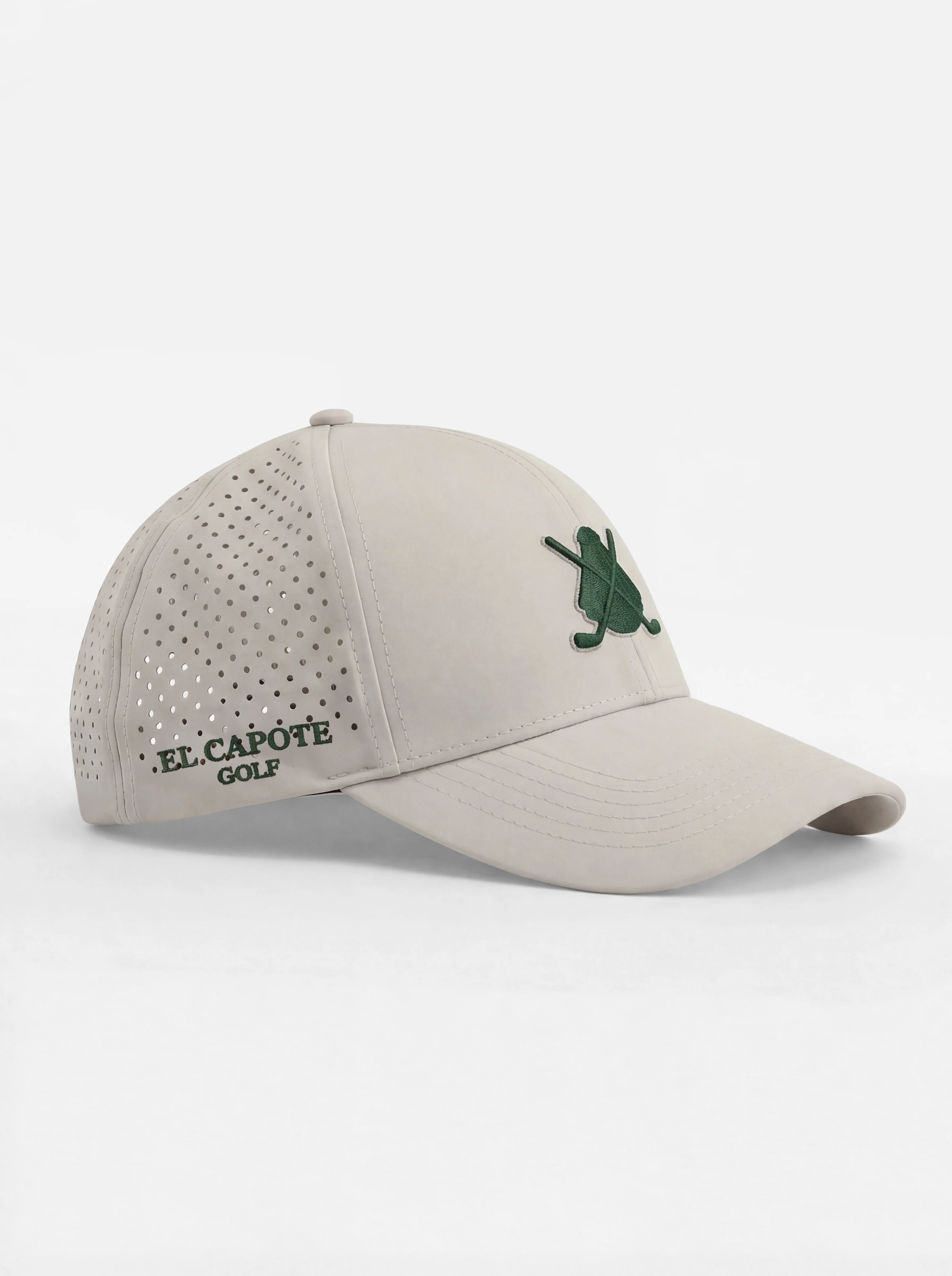 Gorra Beige Capote Golf Elite - Image 3