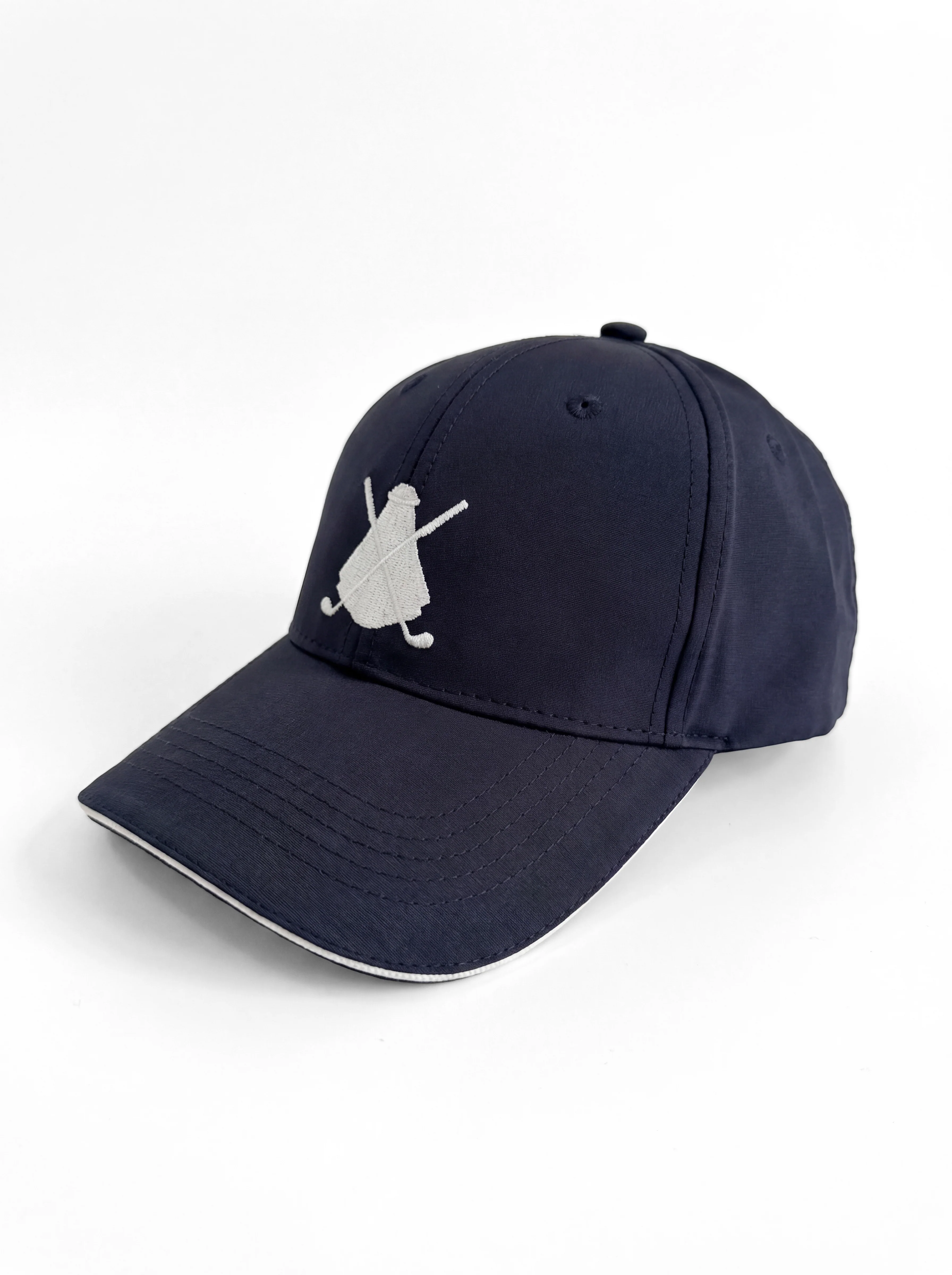 Gorra Azul Capote Golf Blanco - Image 2