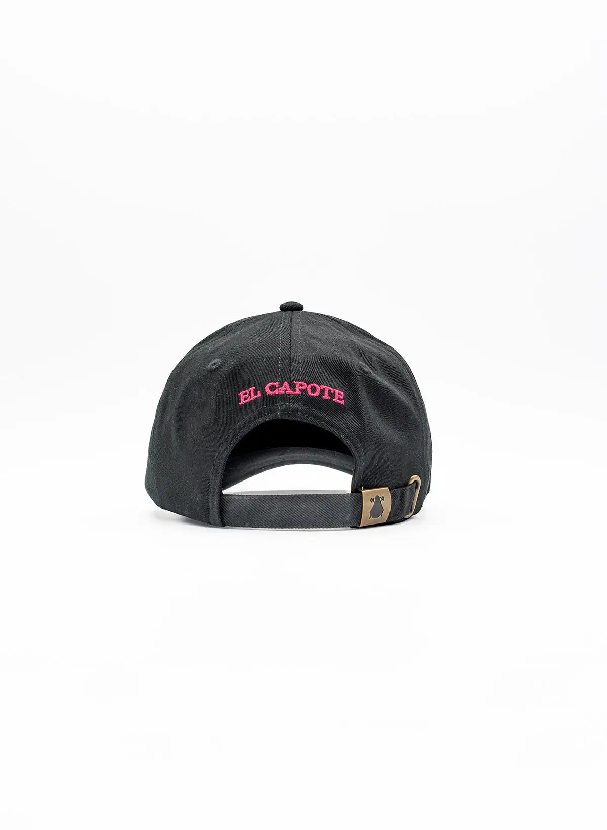 Gorra Negra Capote Rosa - Image 3