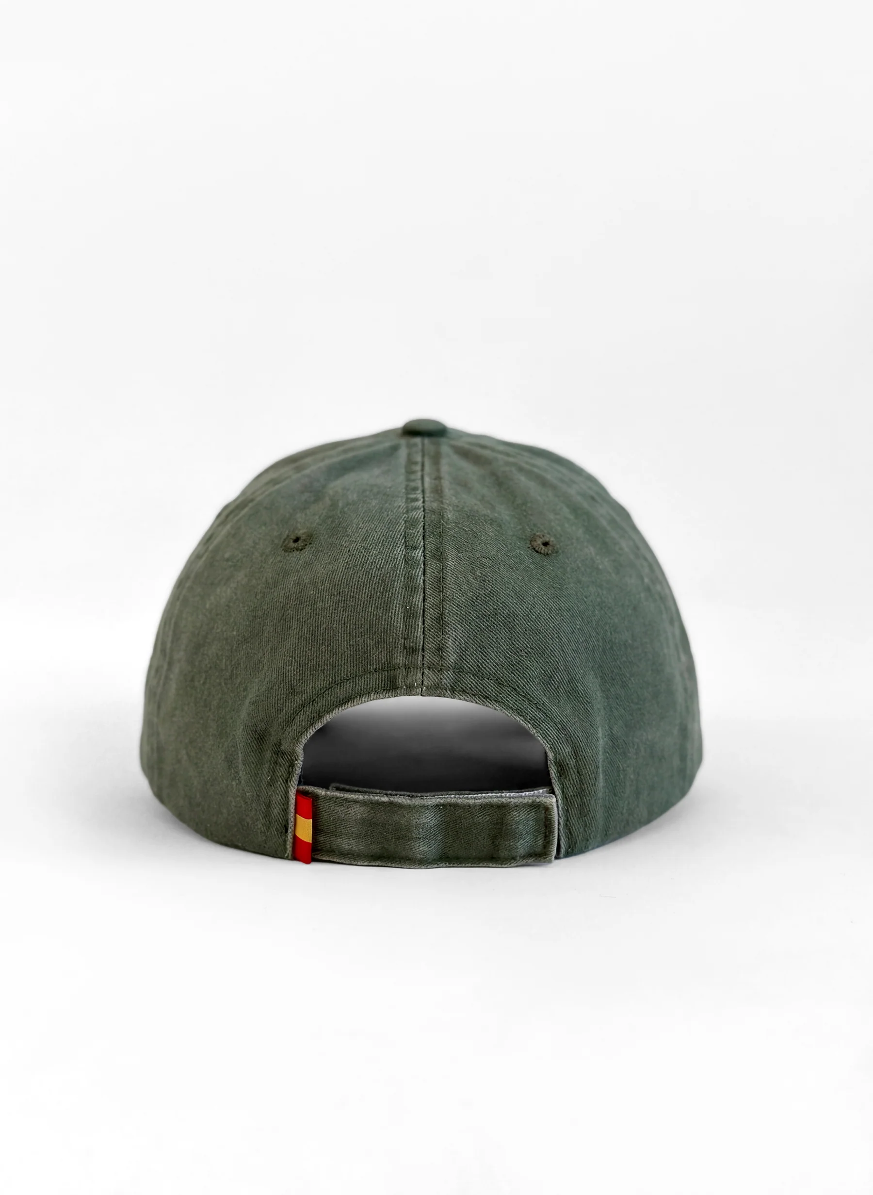 Gorra Verde Denim Efecto Desgastado - Image 3