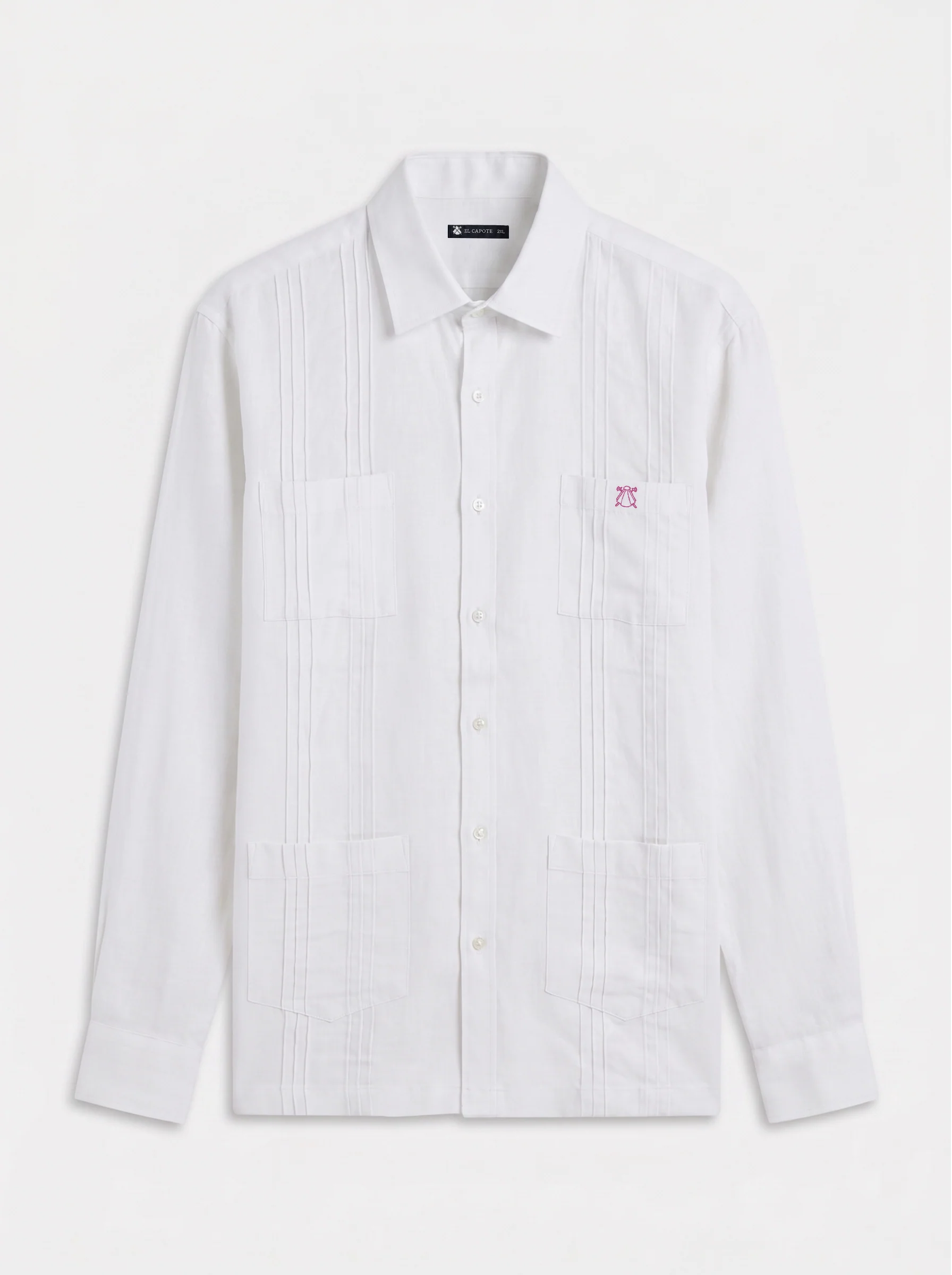 Guayabera Blanca Hombre - Image 2