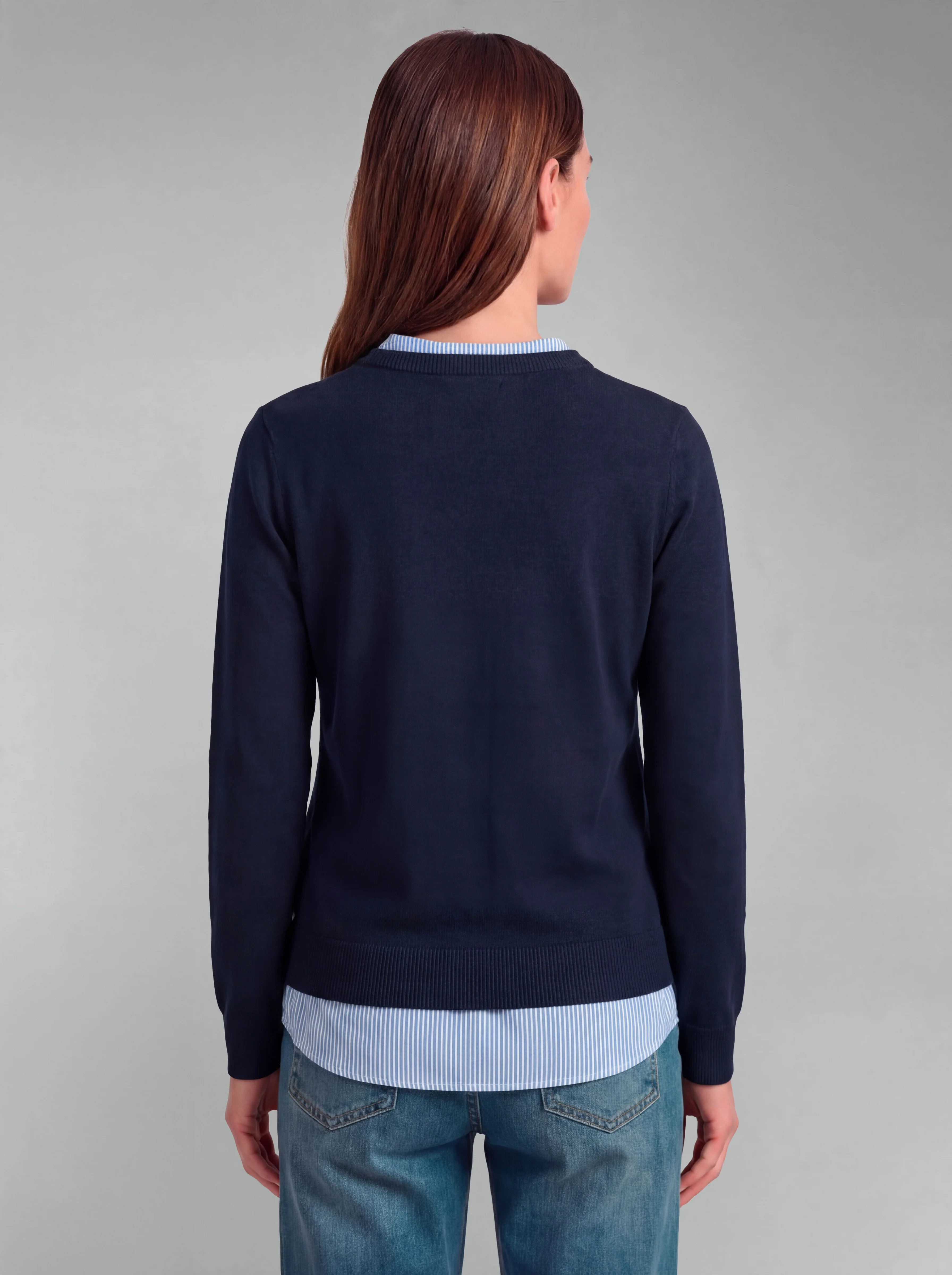 Jersey Camisero Azul Mujer - Image 3