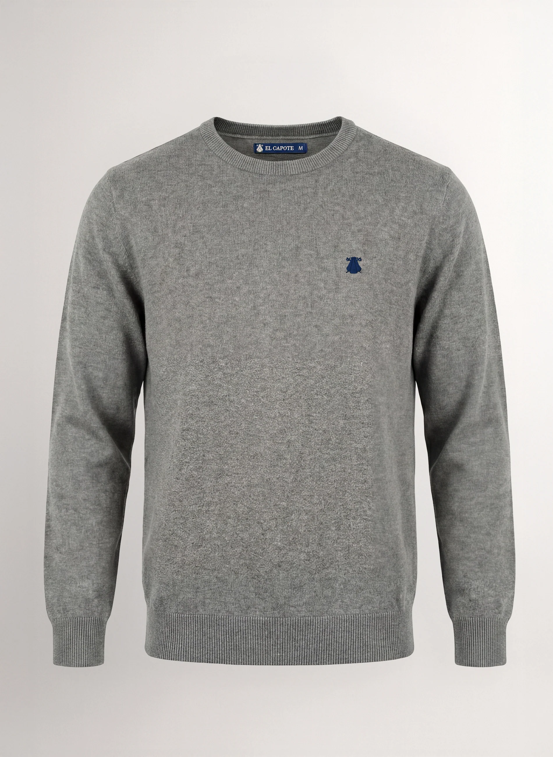 Jersey Cuello Caja Gris Hombre - Image 2