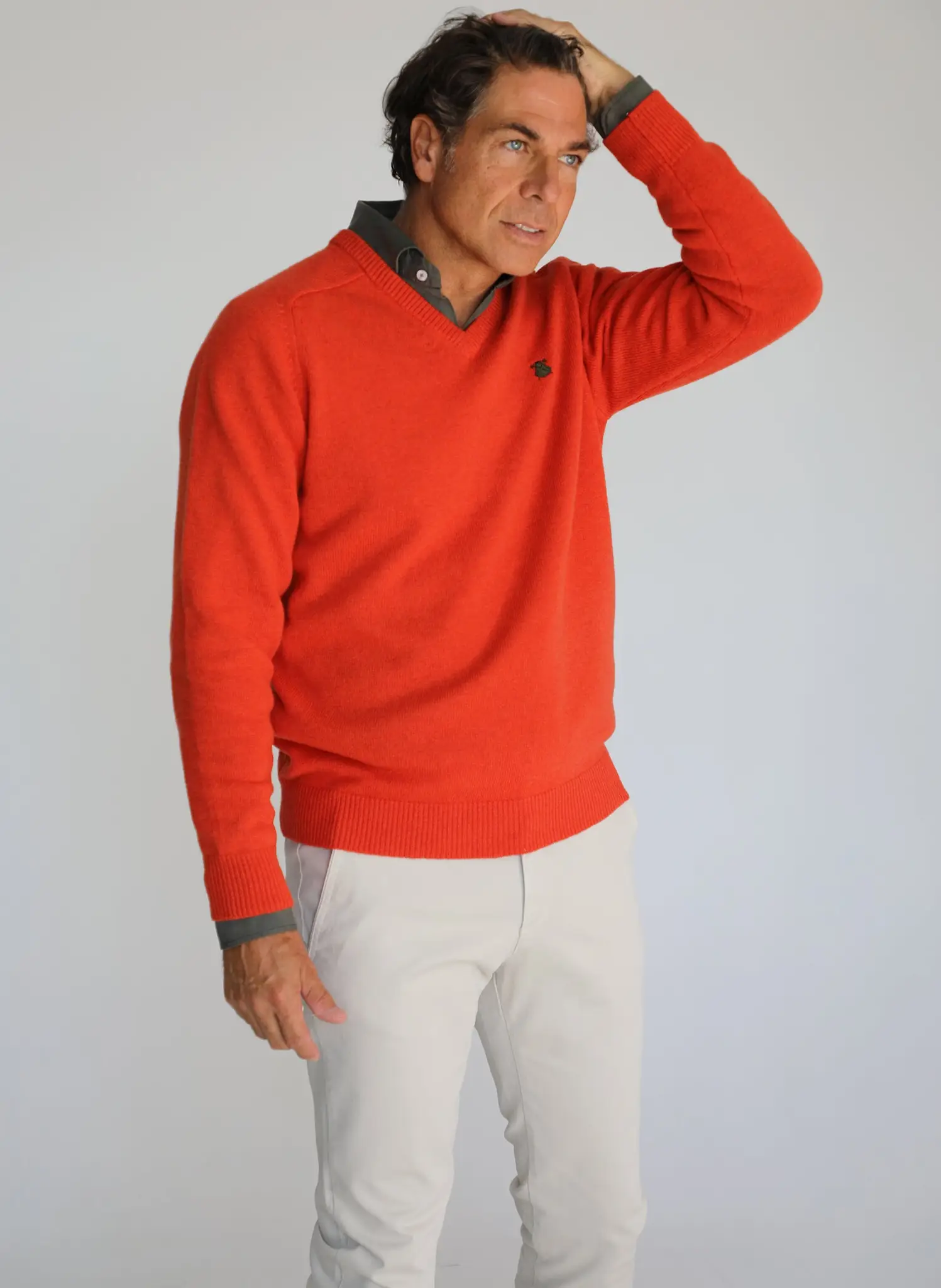 Jersey Lambswool Teja Pico Hombre - Image 4