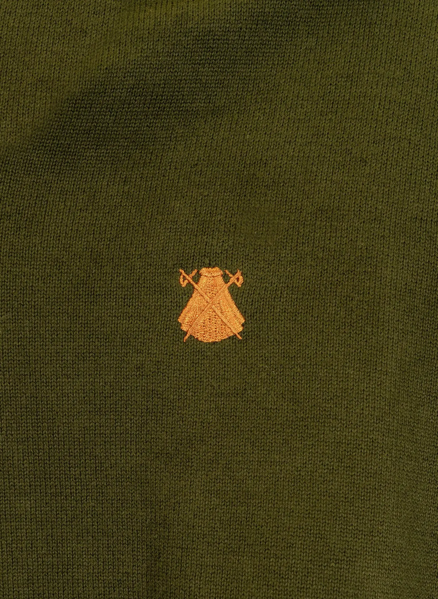 Jersey Verde Caza de Pico Coderas Hombre - Image 3