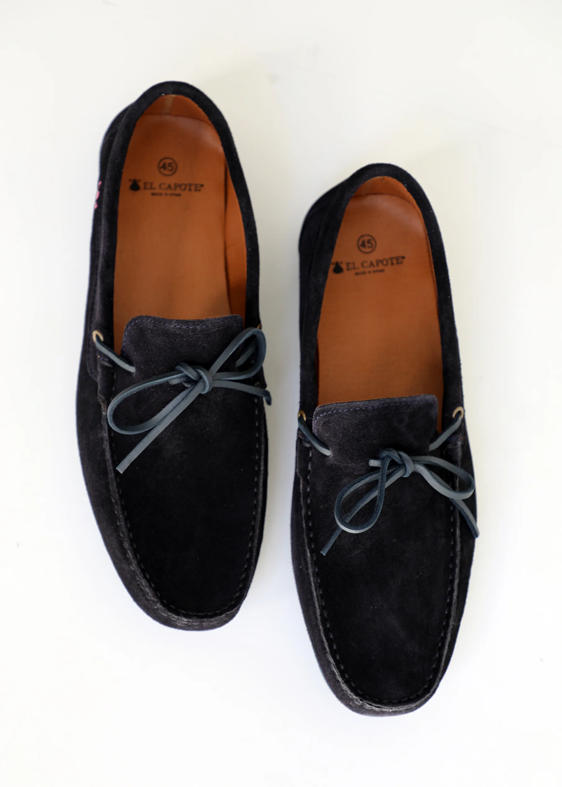 Mocasín Lazo Serraje Azul Hombre - Image 5