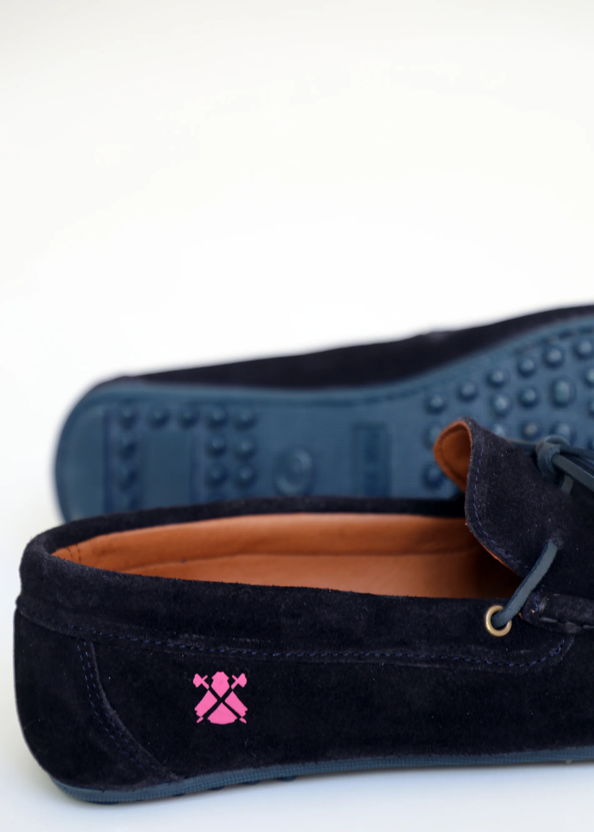 Mocasín Lazo Serraje Azul Hombre - Image 6