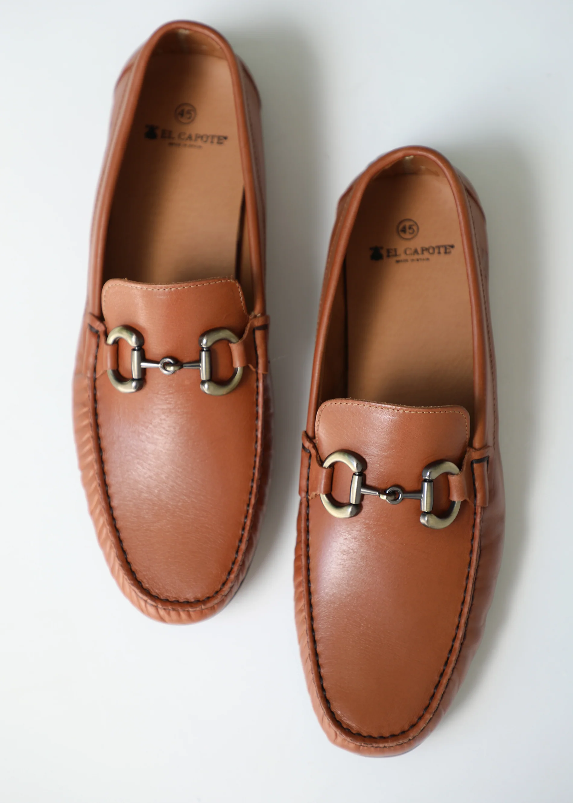 Mocasín Marrón Hebilla Napa Hombre - Image 5