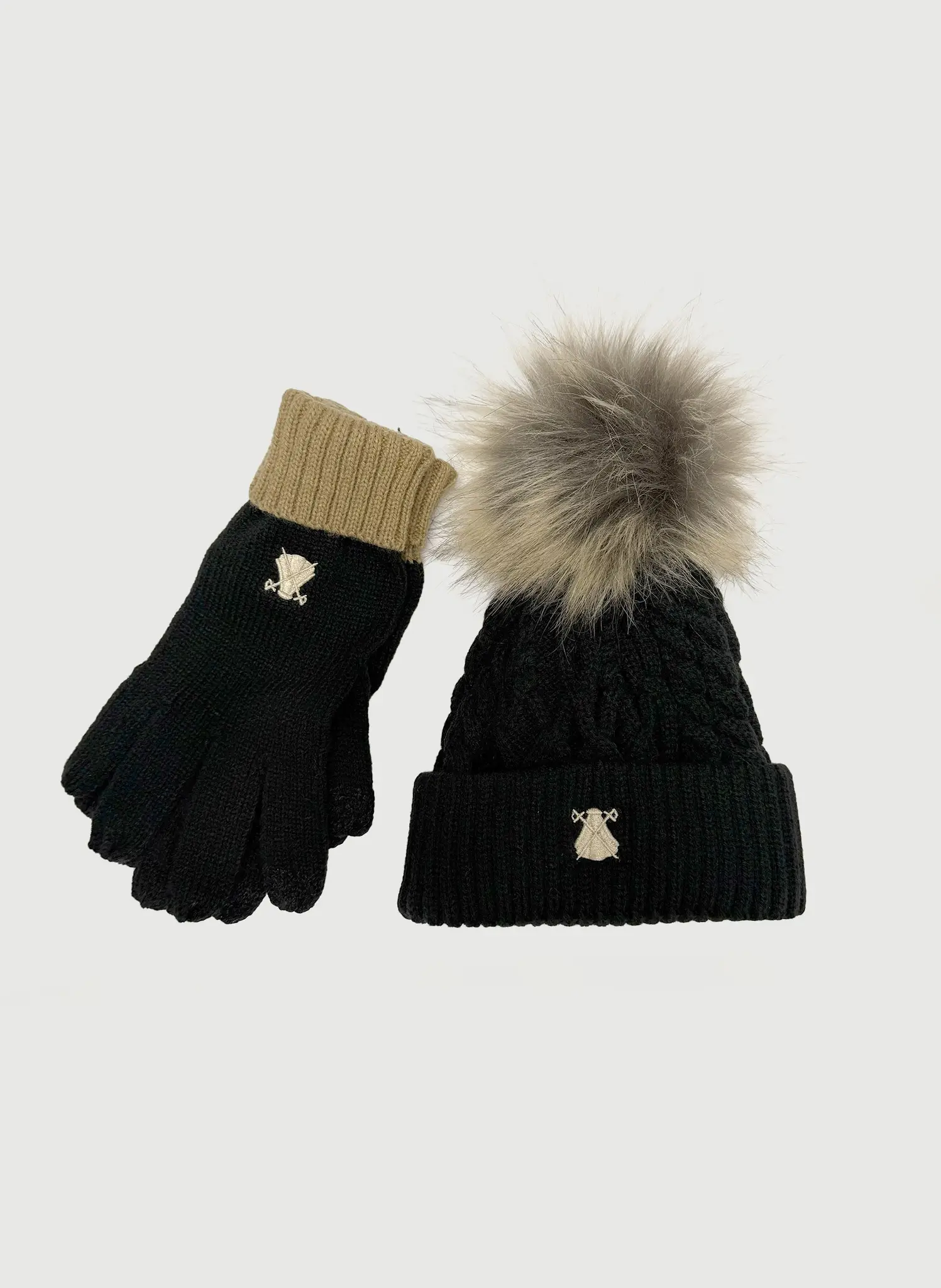 Pack de Gorro Y Guantes Negros Mujer - Image 4