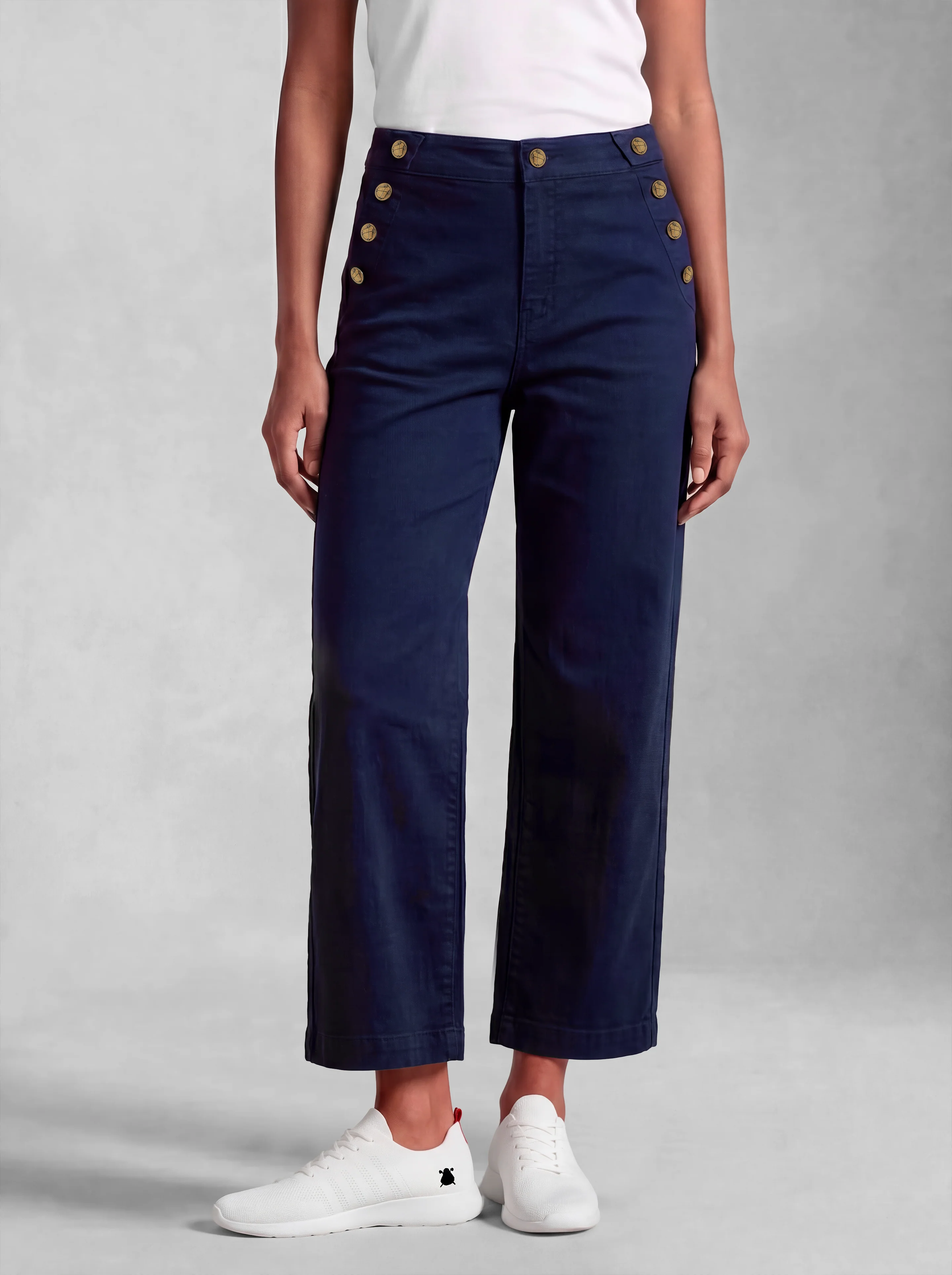 Pantalón Azul Marinero Mujer