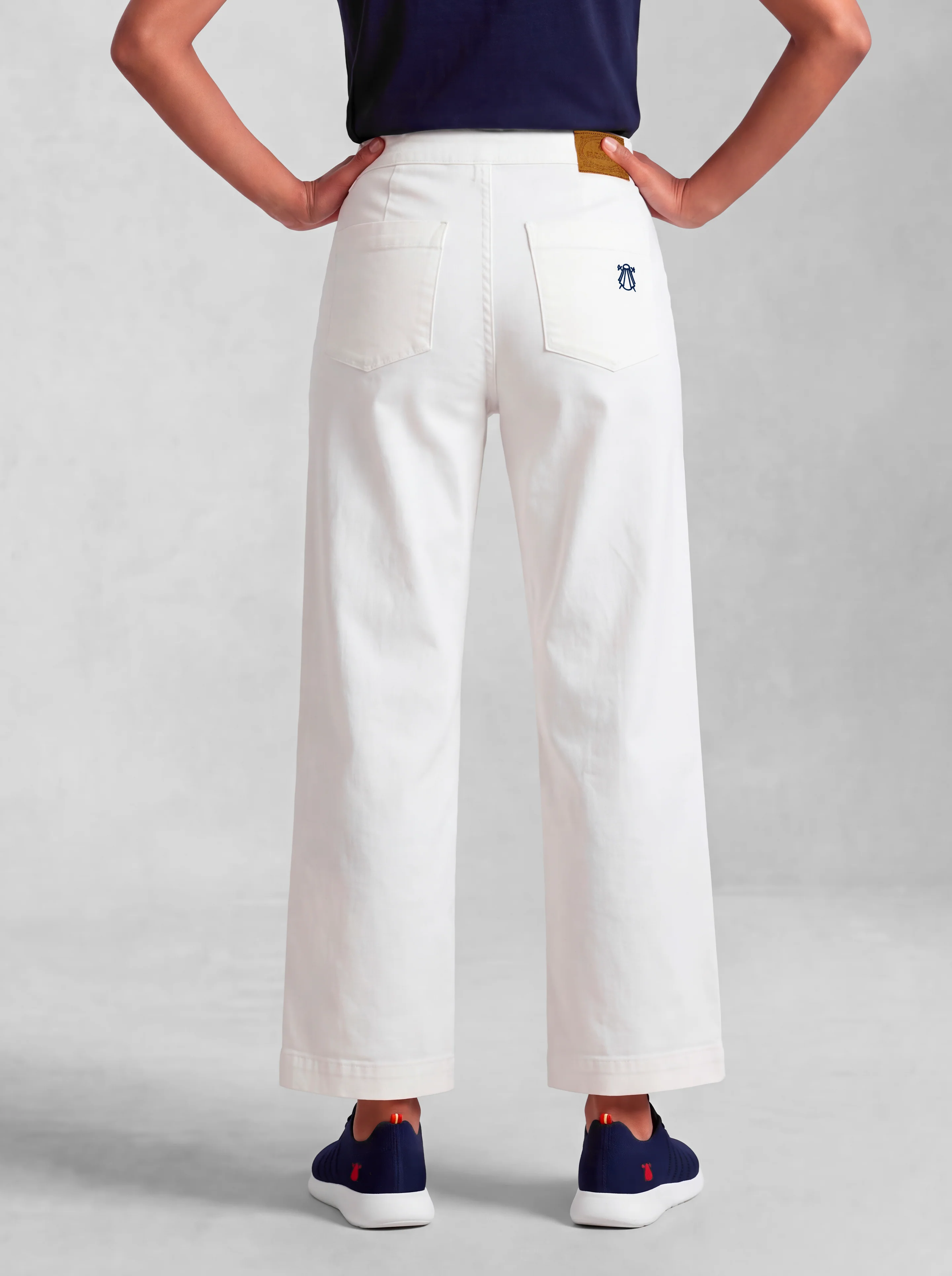 Pantalón Blanco Marinero Mujer - Image 2