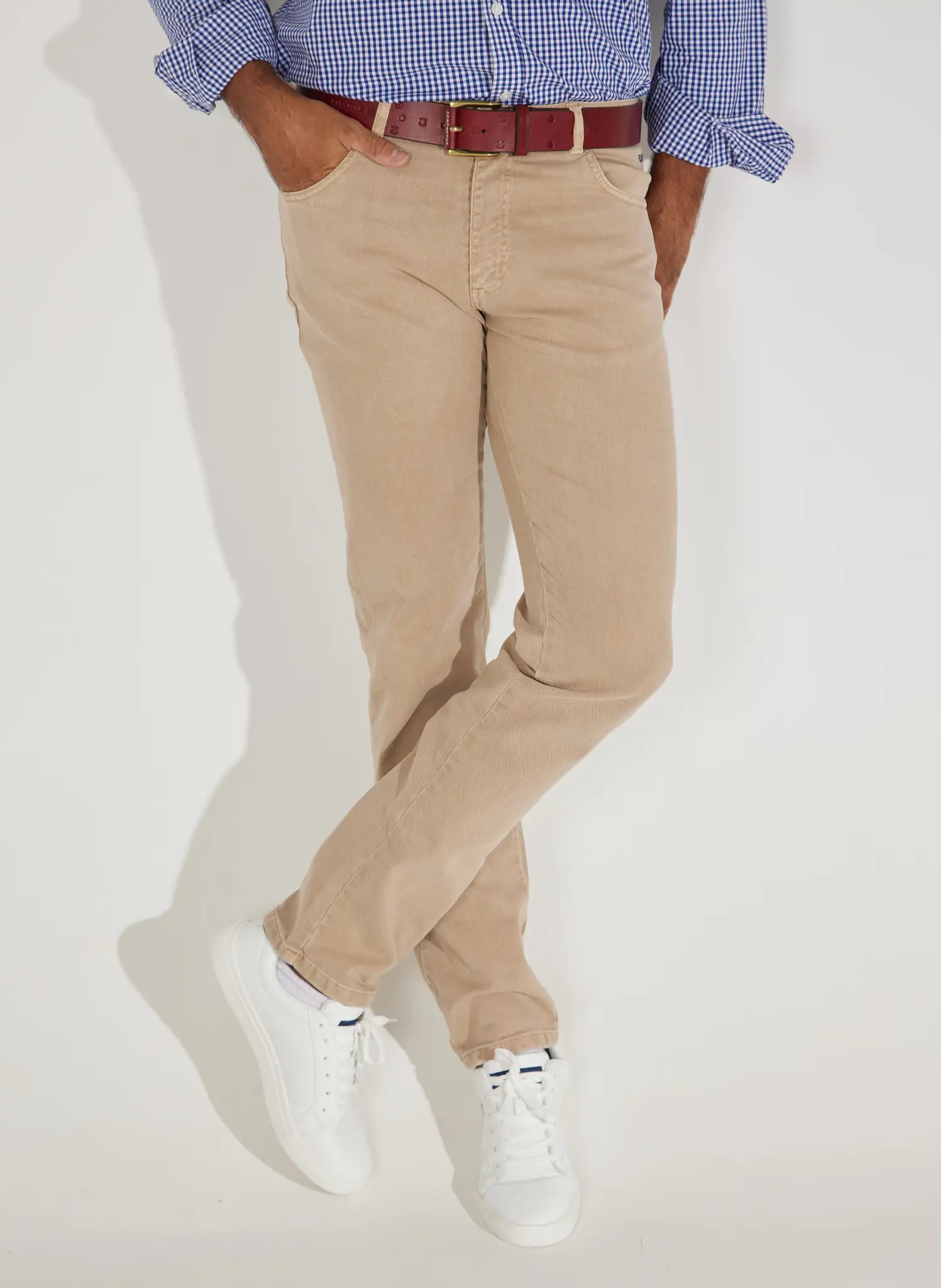 Pantalón Camel 5 Bolsillos Hombre - Image 3