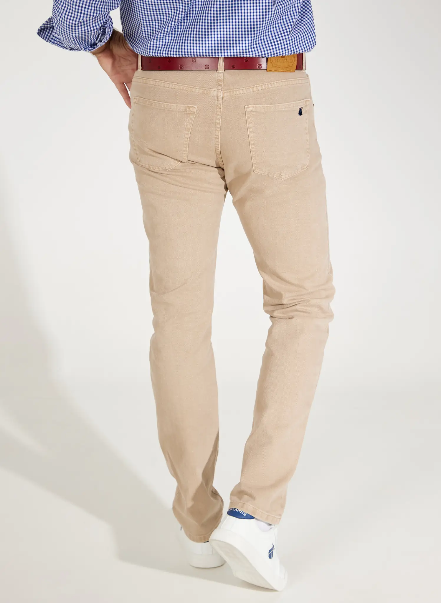 Pantalón Camel 5 Bolsillos Hombre - Image 4