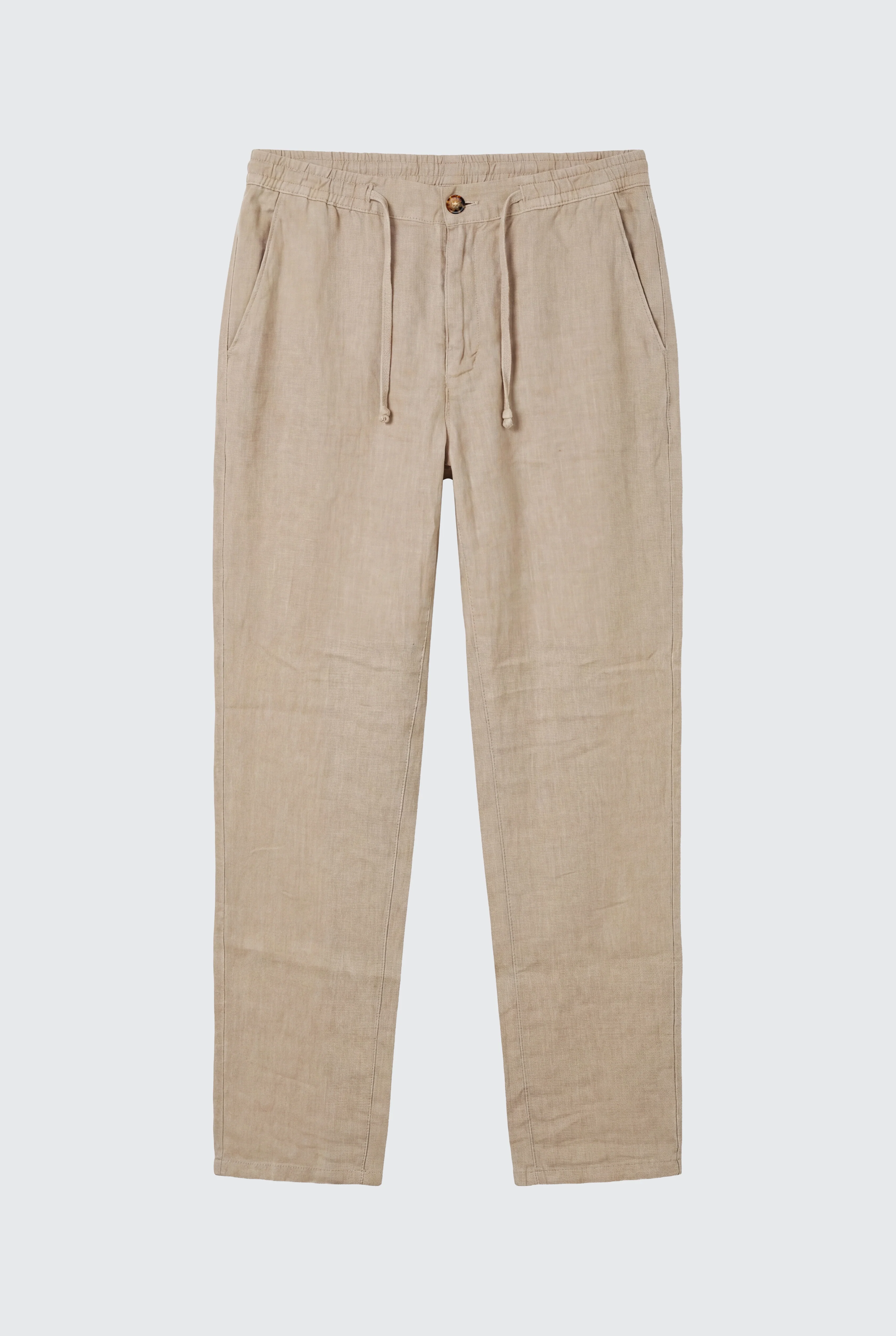 Pantalón Camel Lino Cordón Hombre - Image 3