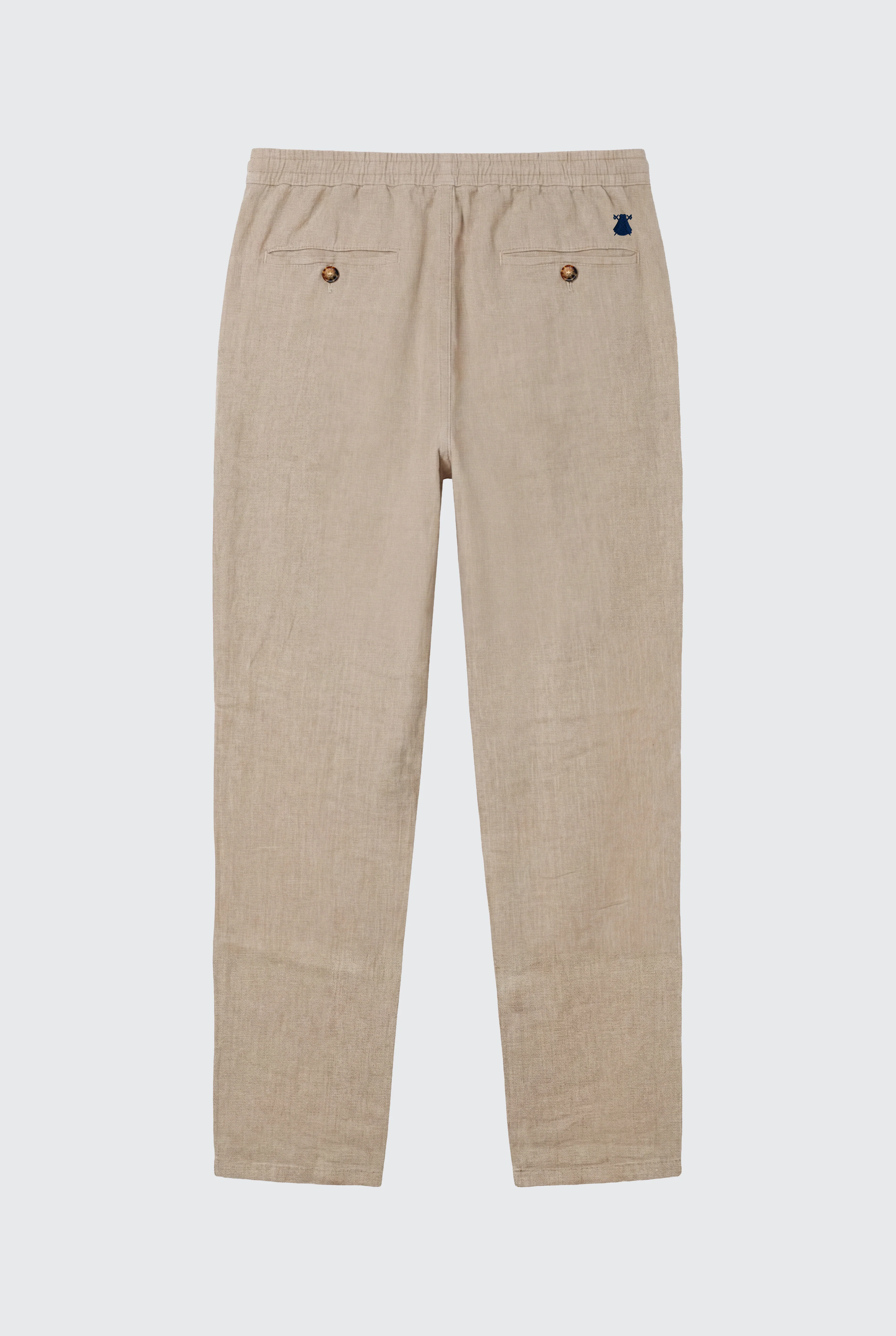Pantalón Camel Lino Cordón Hombre - Image 4