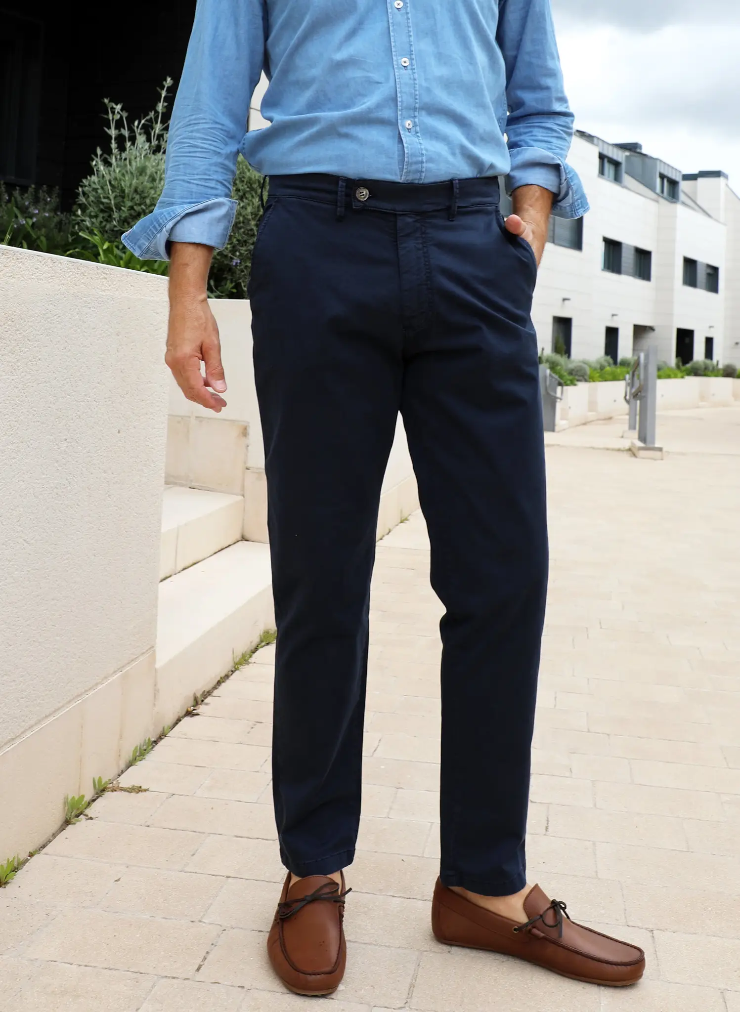 Pantalón Andaluz Marino Hombre - Image 3