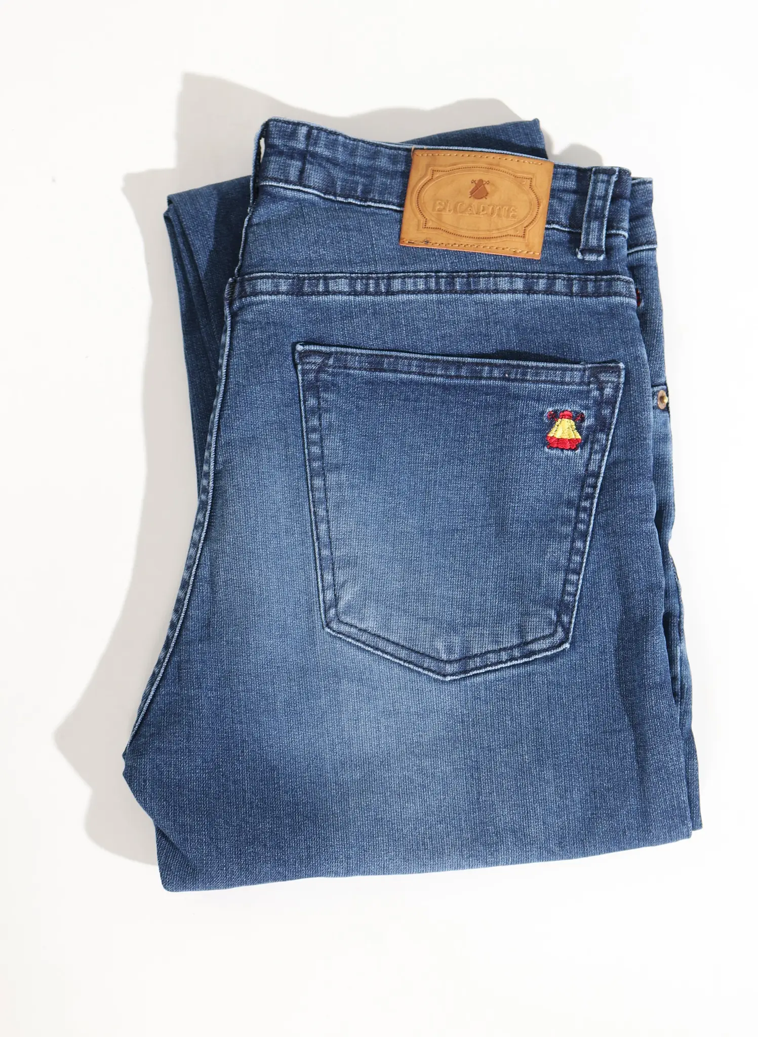 Pantalón Denim Logo España Hombre - Image 5