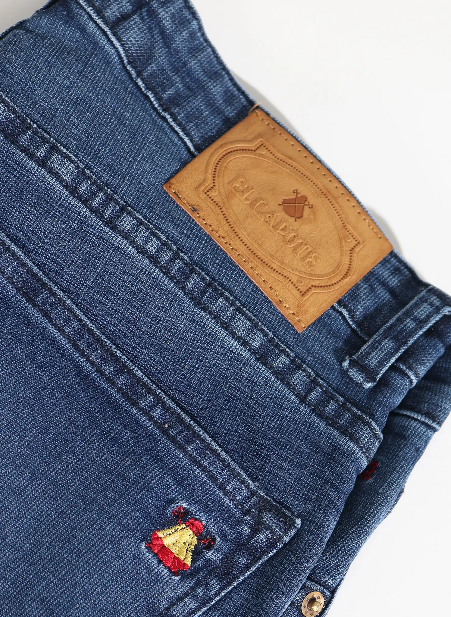 Pantalón Denim Logo España Hombre - Image 7