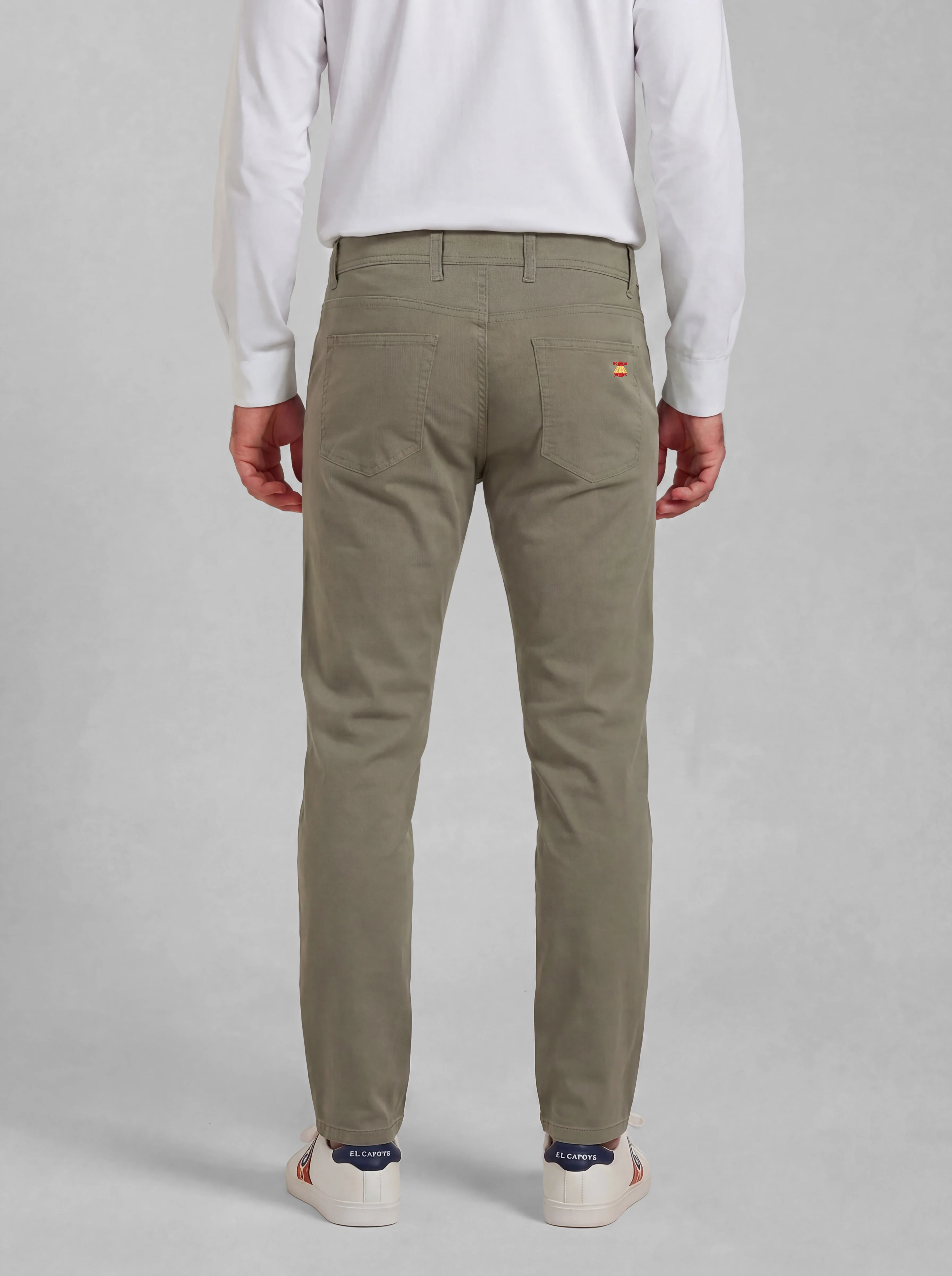 Pantalón Granito Verde Kaki Hombre - Image 2
