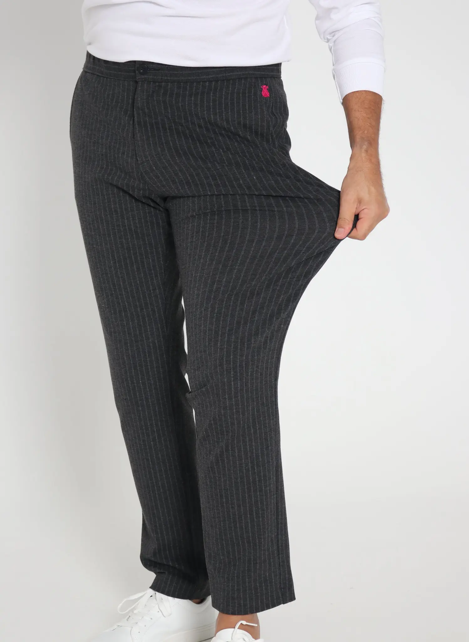 Pantalón Jogger Gris Raya Diplomatica Hombre - Image 2