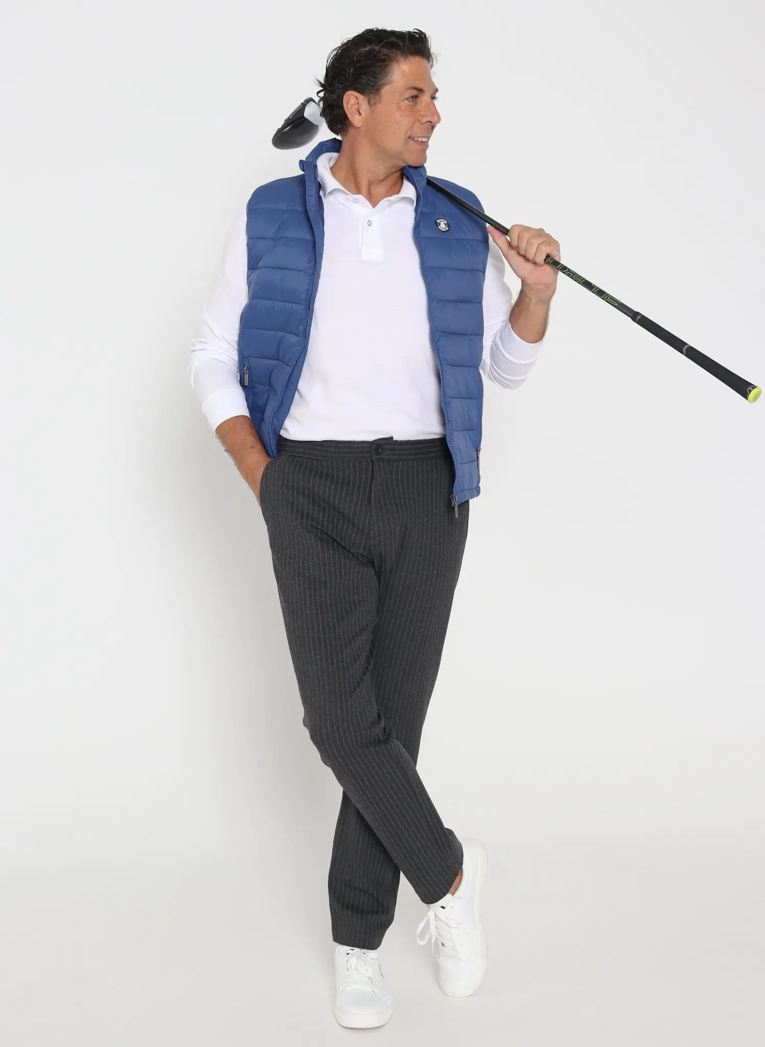 Pantalón Jogger Gris Raya Diplomatica Hombre - Image 6