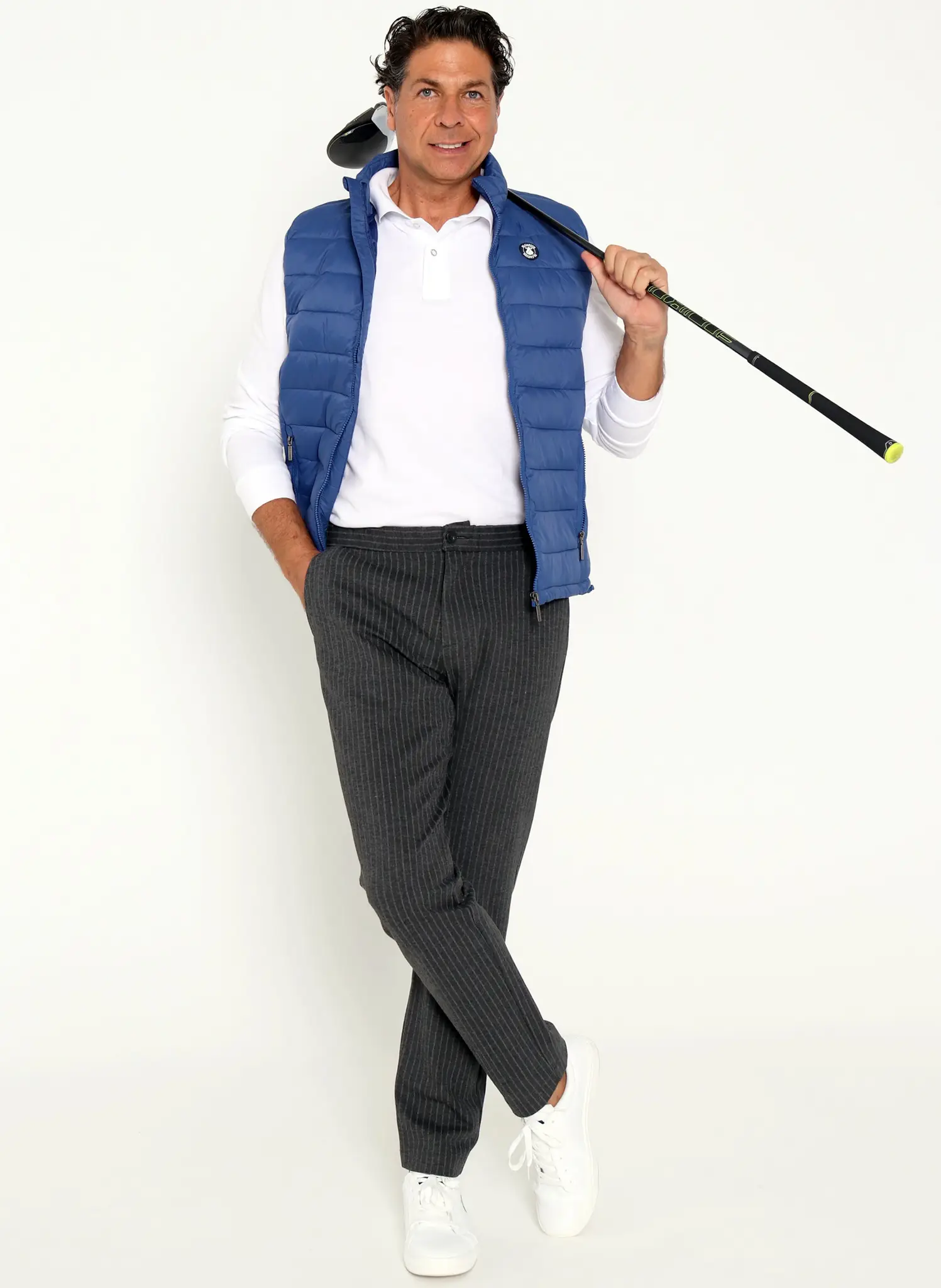 Pantalón Jogger Gris Raya Diplomatica Hombre - Image 7