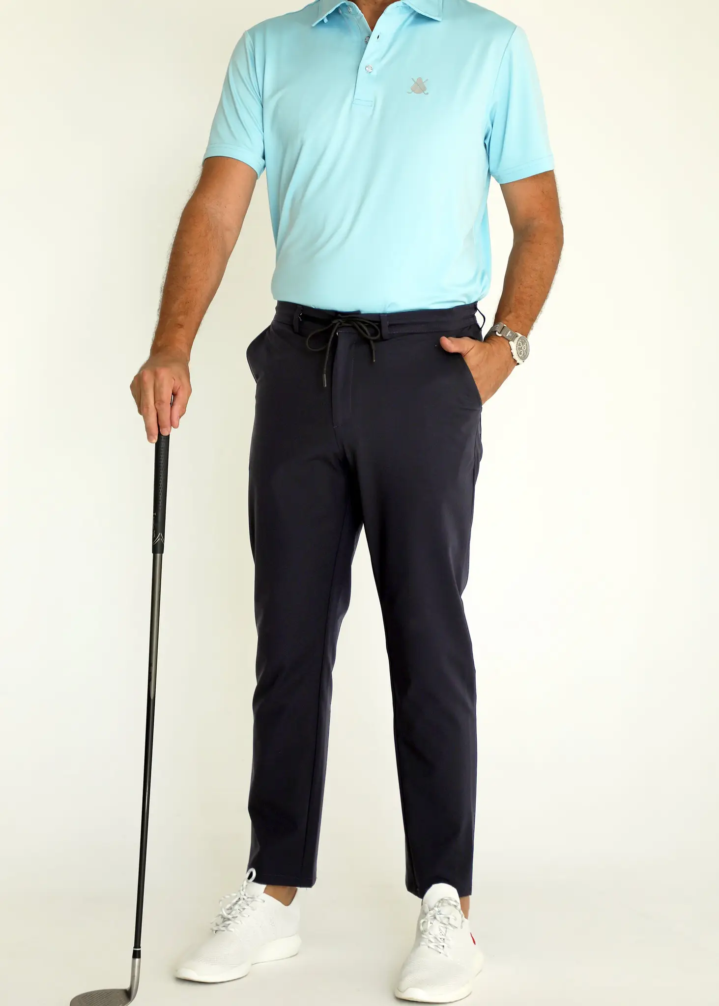 Pantalón Técnico Azul con Cordón Hombre España - Image 5