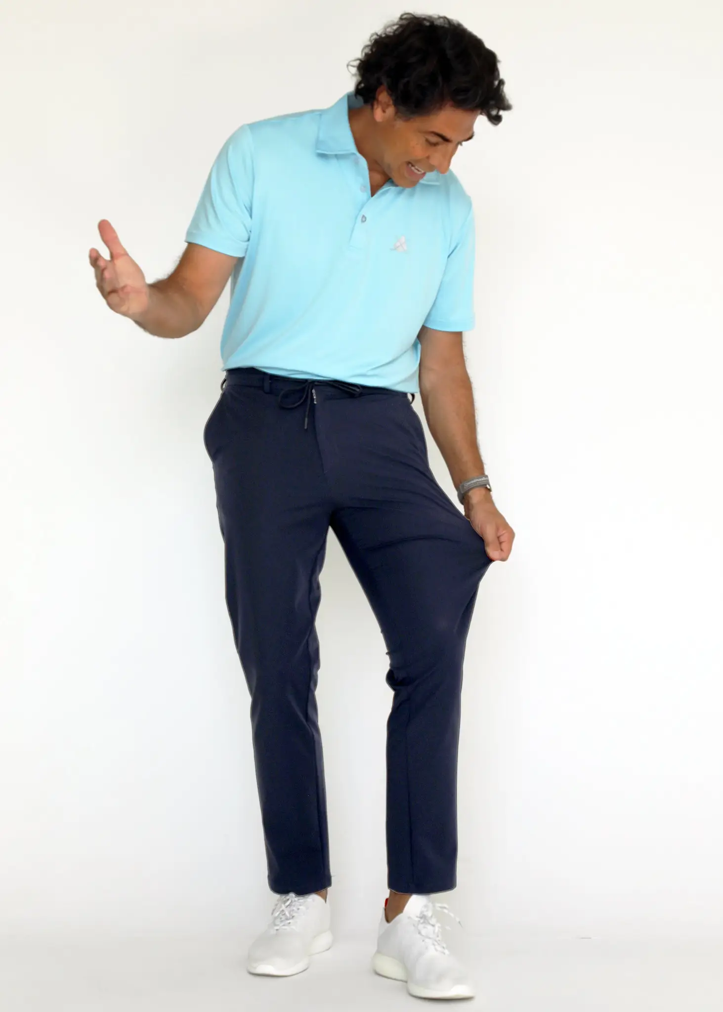 Pantalón Técnico Azul con Cordón Hombre España - Image 7