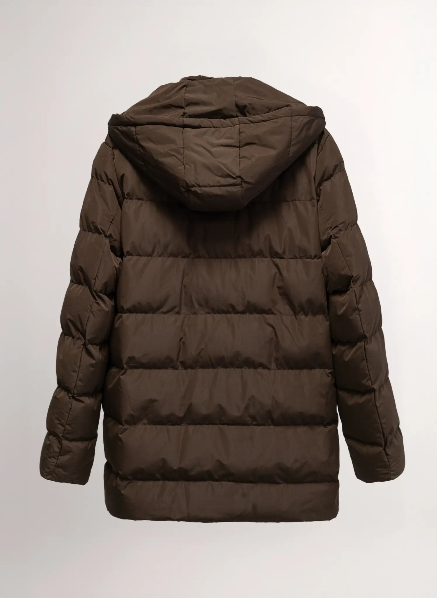 Parka España Marrón Chocolate con Capucha Hombre - Image 3