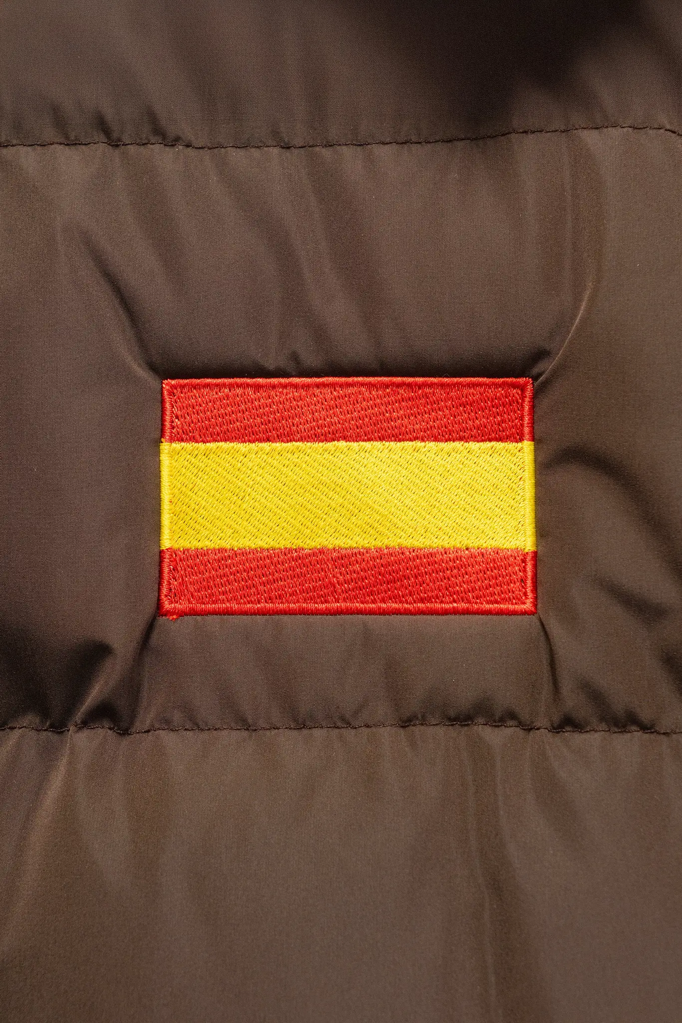 Parka España Marrón Chocolate con Capucha Hombre - Image 4