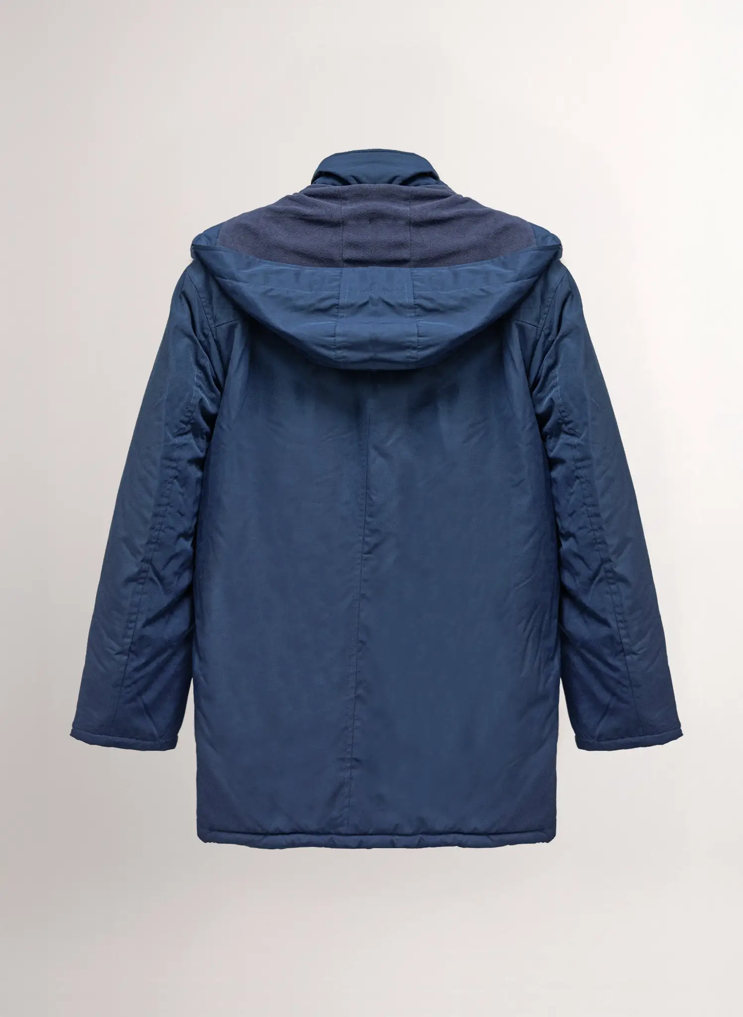 Parka España Azul Marino Capucha Desmontable Hombre - Image 5