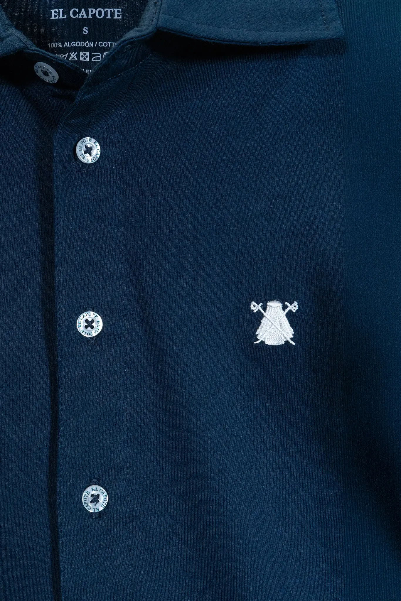 Polera Azul Marino Hombre - Image 3