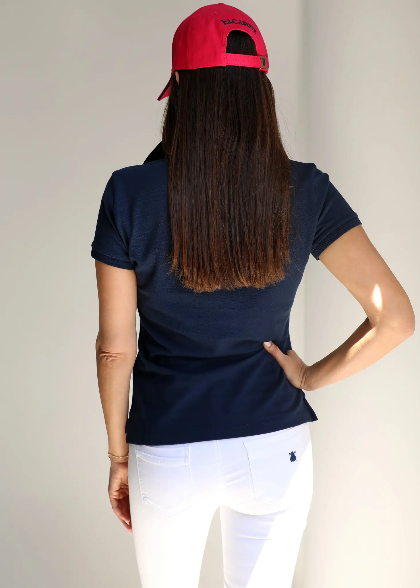 Polo Azul Marino Classic Mujer - Image 4