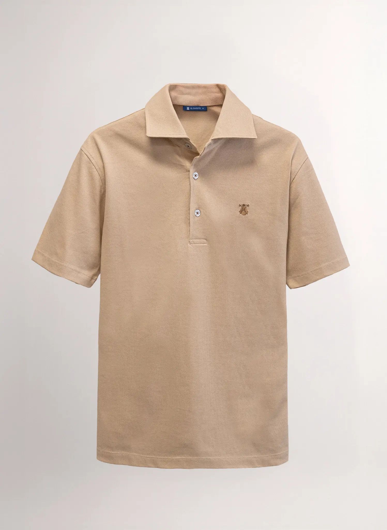 Polo Camel Mercerizado Hombre - Image 2