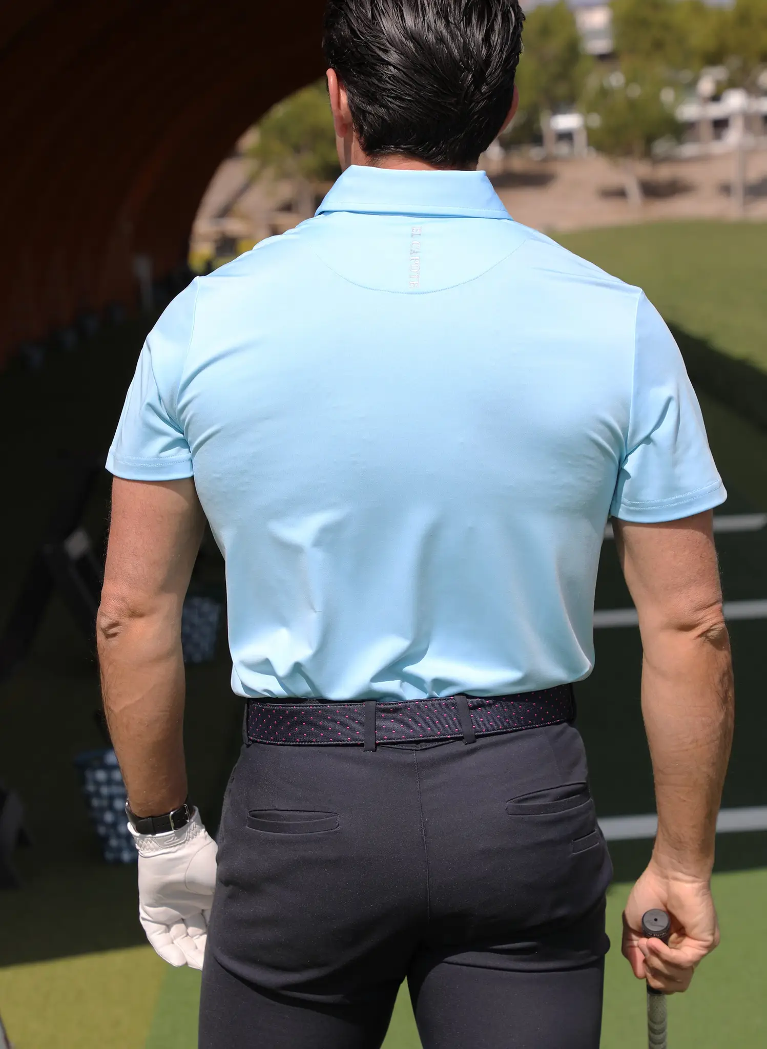 Polo Celeste Ultraligero Hombre - Image 3
