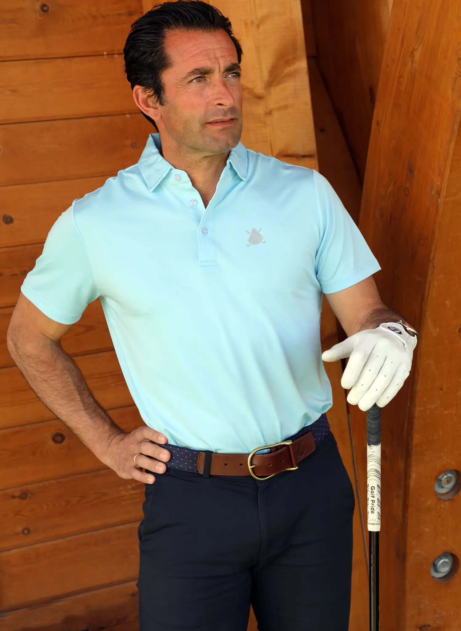 Polo Celeste Ultraligero Hombre - Image 4