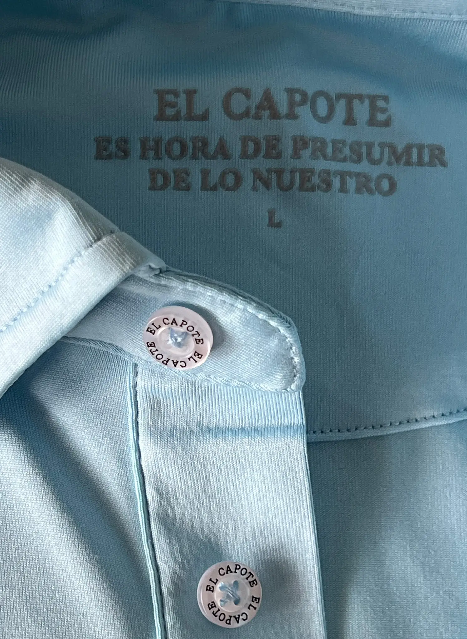 Polo Celeste Ultraligero Hombre - Image 7