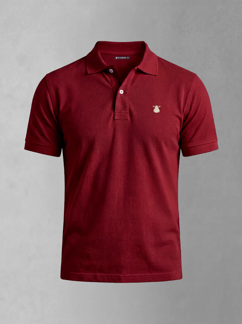 Polo Classic Burdeos Hombre - Image 3