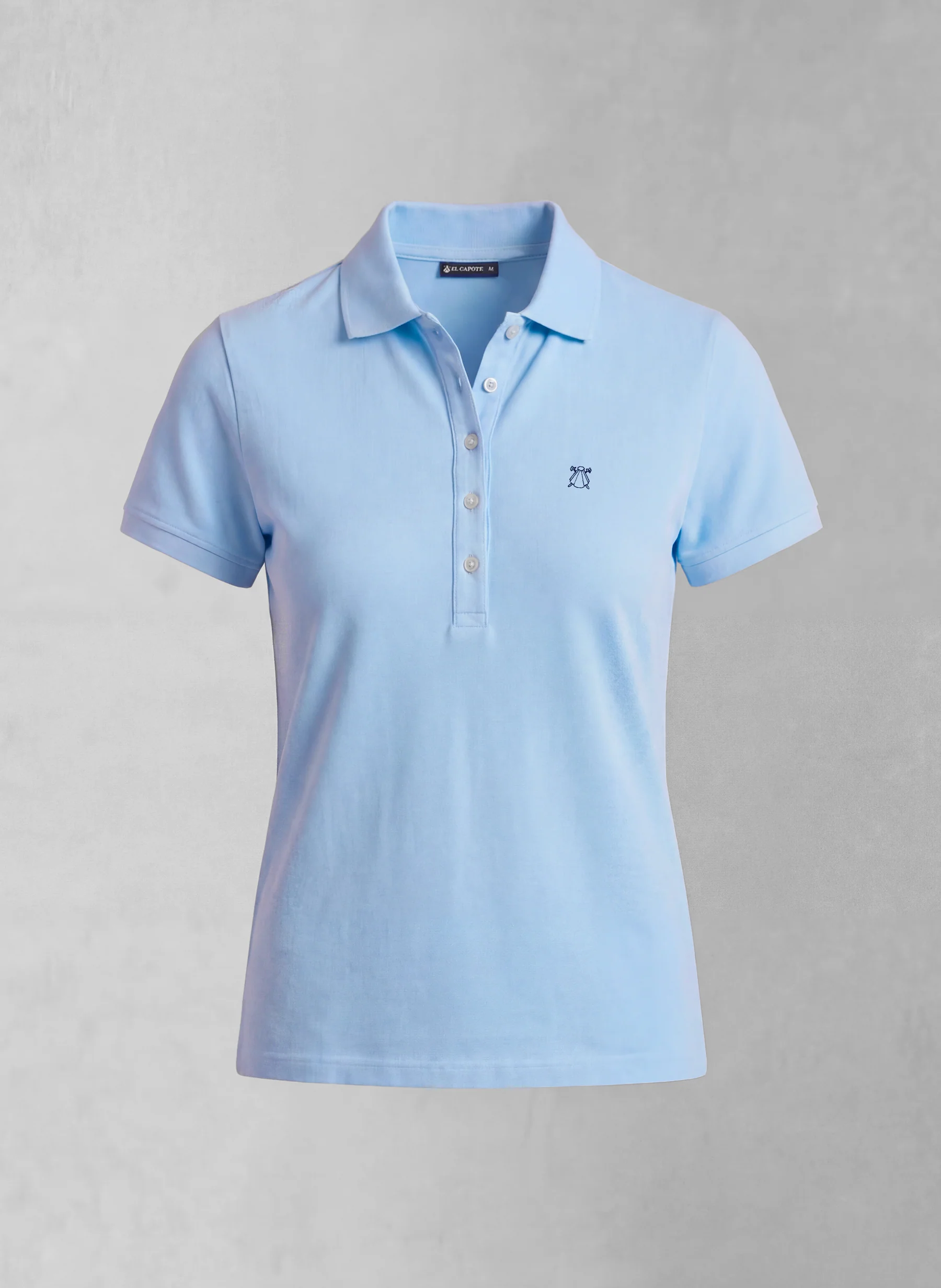 Polo Classic Celeste Mujer - Image 3