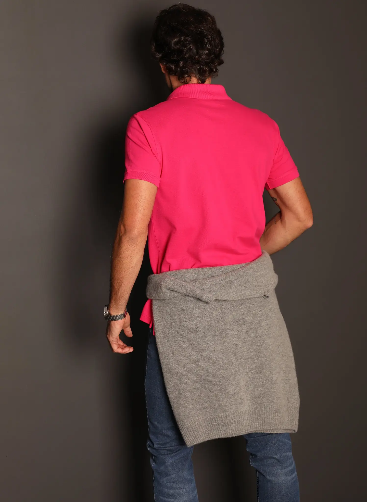 Polo Classic Rosa Capote Hombre - Image 4